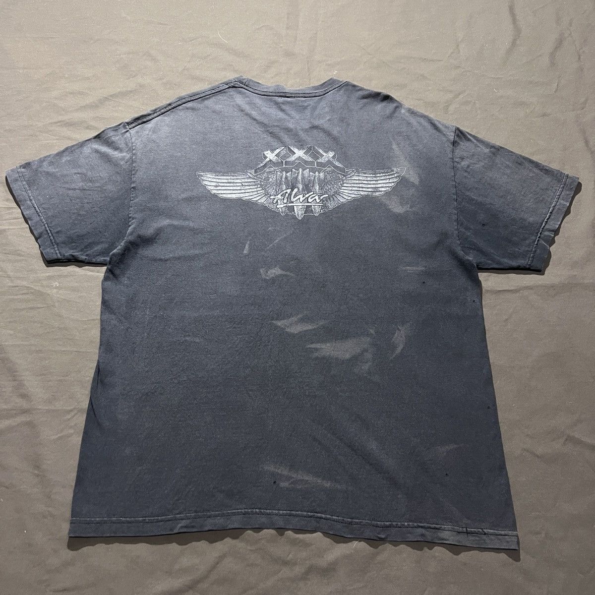 Hook-Ups Vintage Tony Alva Skateboard Tee XL Thrashed Faded Size US XL / EU 56 / 4 - 14 Thumbnail