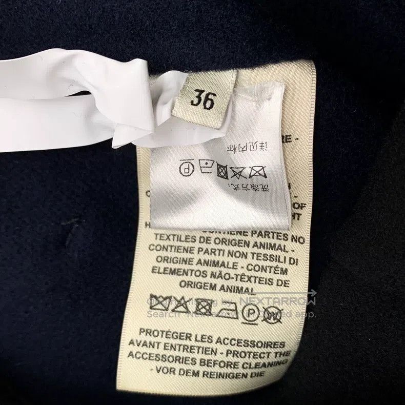 Hermes Hermes Black Cashmere Lapel Zip-Up Long Sleeve Jacket Coat Size XS / US 0-2 / IT 36-38 - 6 Thumbnail