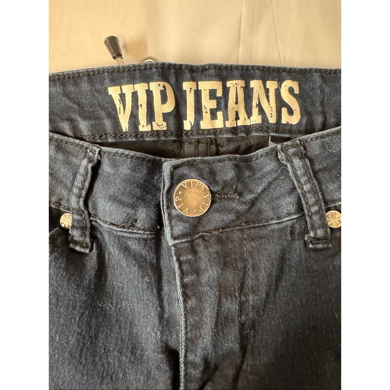 Other VIP Jeans Black Distressed Skinny Jeans Women’s Size 7 Size 28" / US 6 / IT 42 - 4 Thumbnail