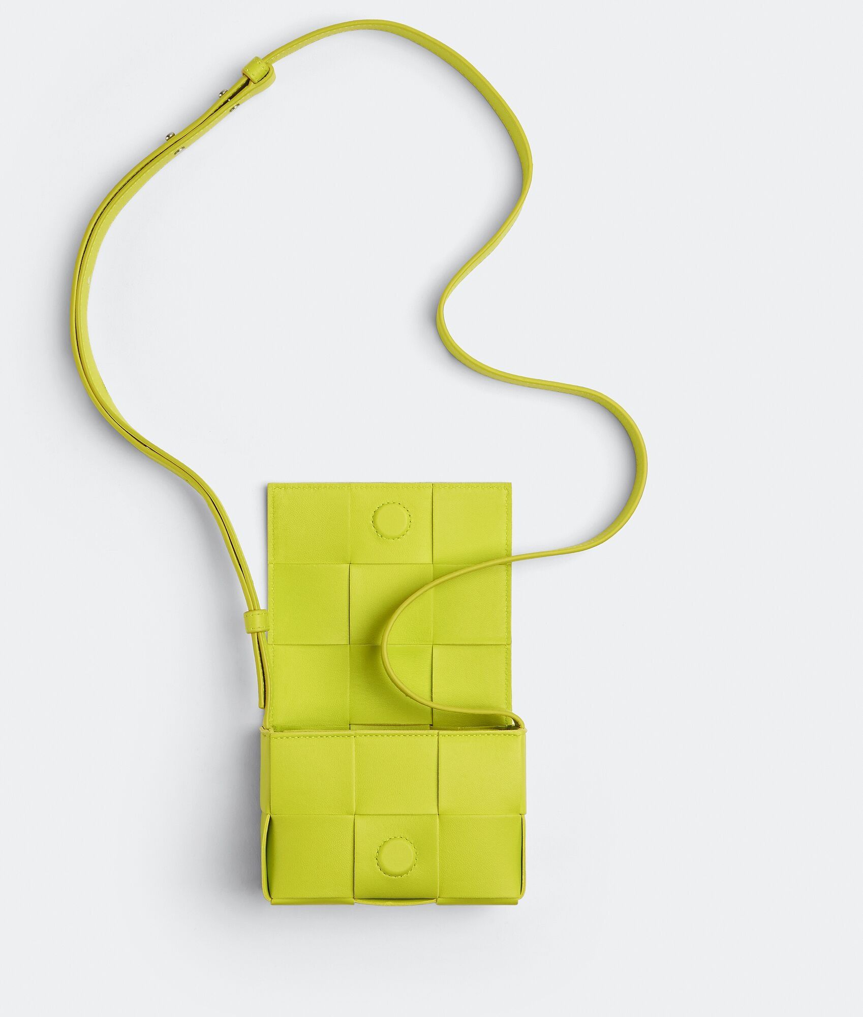 Bottega Veneta o1n1vont0525 Size: OS / Unisex Candy Cassette Bag Acid Kiwi Size ONE SIZE - 3 Thumbnail
