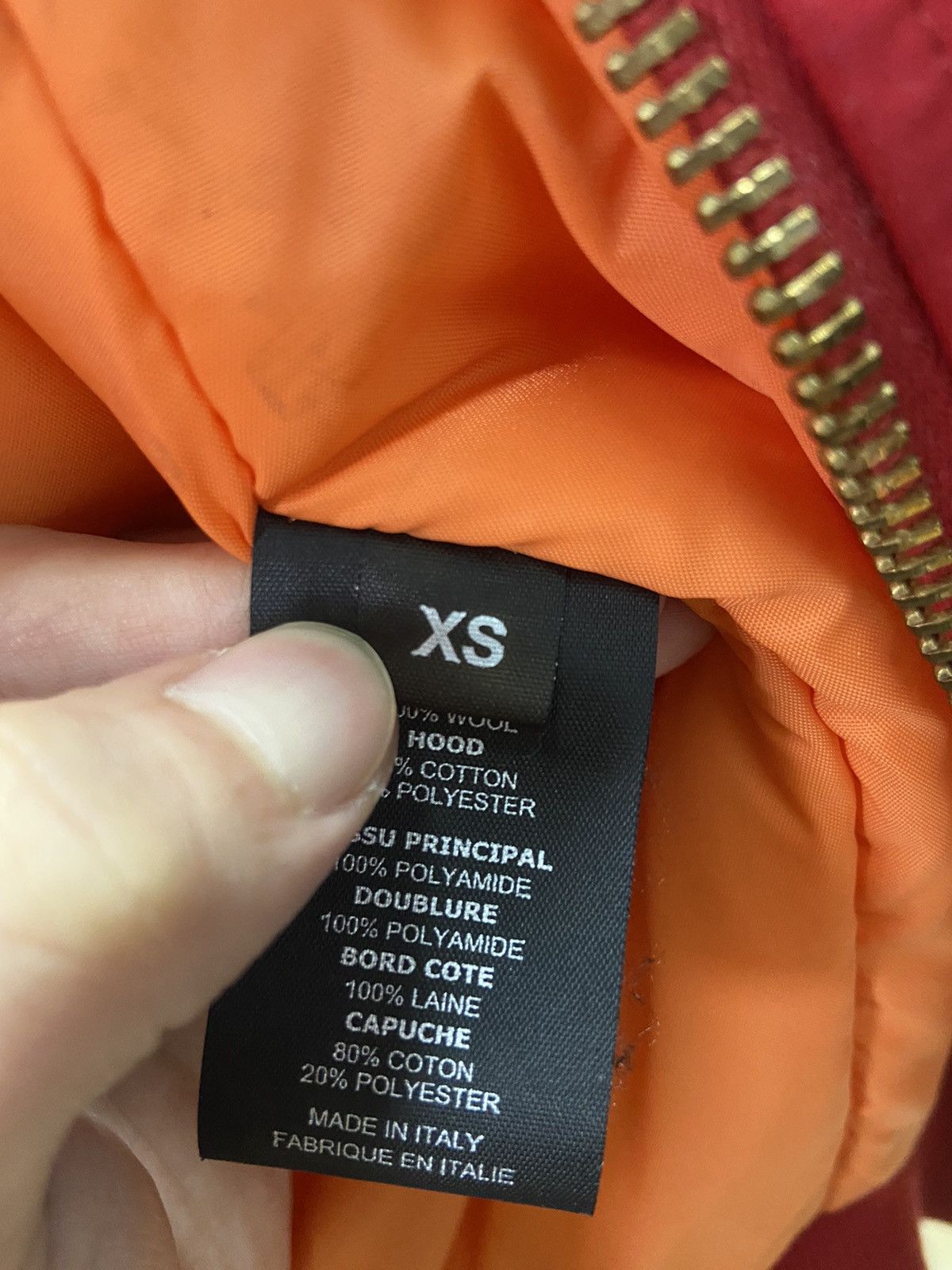 Vetements XS VETEMENTS fw16 Oversized RED bomber jacket Size US XS / EU 42 / 0 - 6 Thumbnail