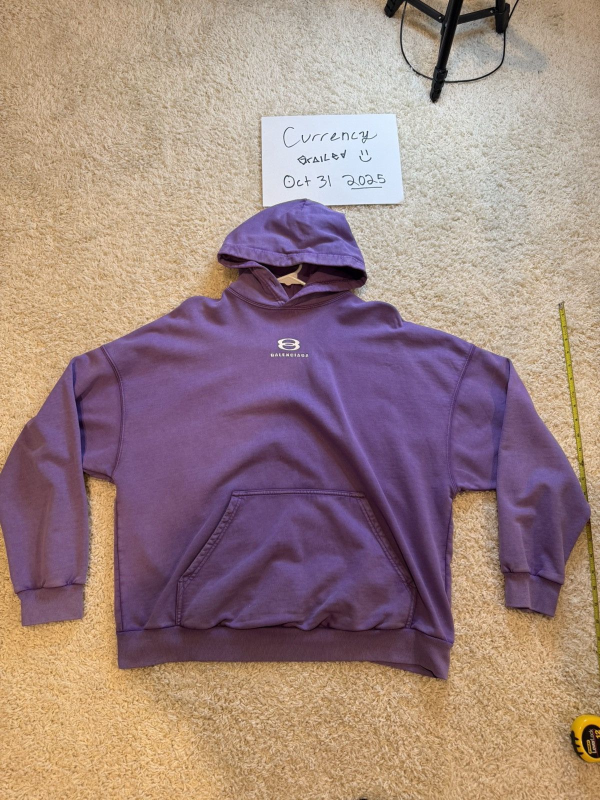 Balenciaga Balenciaga Unity Purple Wash Size US S / EU 44-46 / 1 - 1 Thumbnail