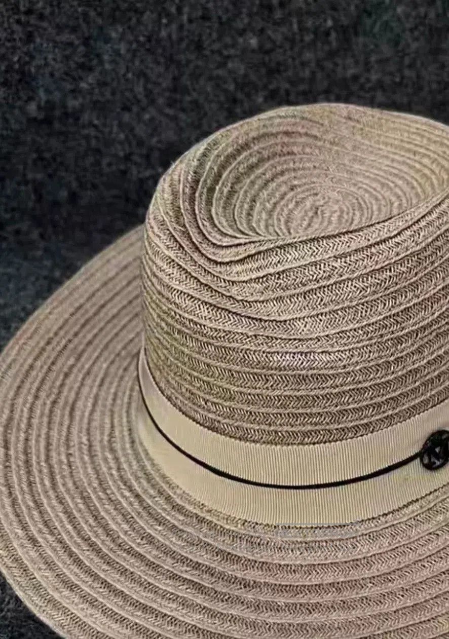 Maison Michel Maison Michel Brown Straw Hat. Size ONE SIZE - 6 Thumbnail