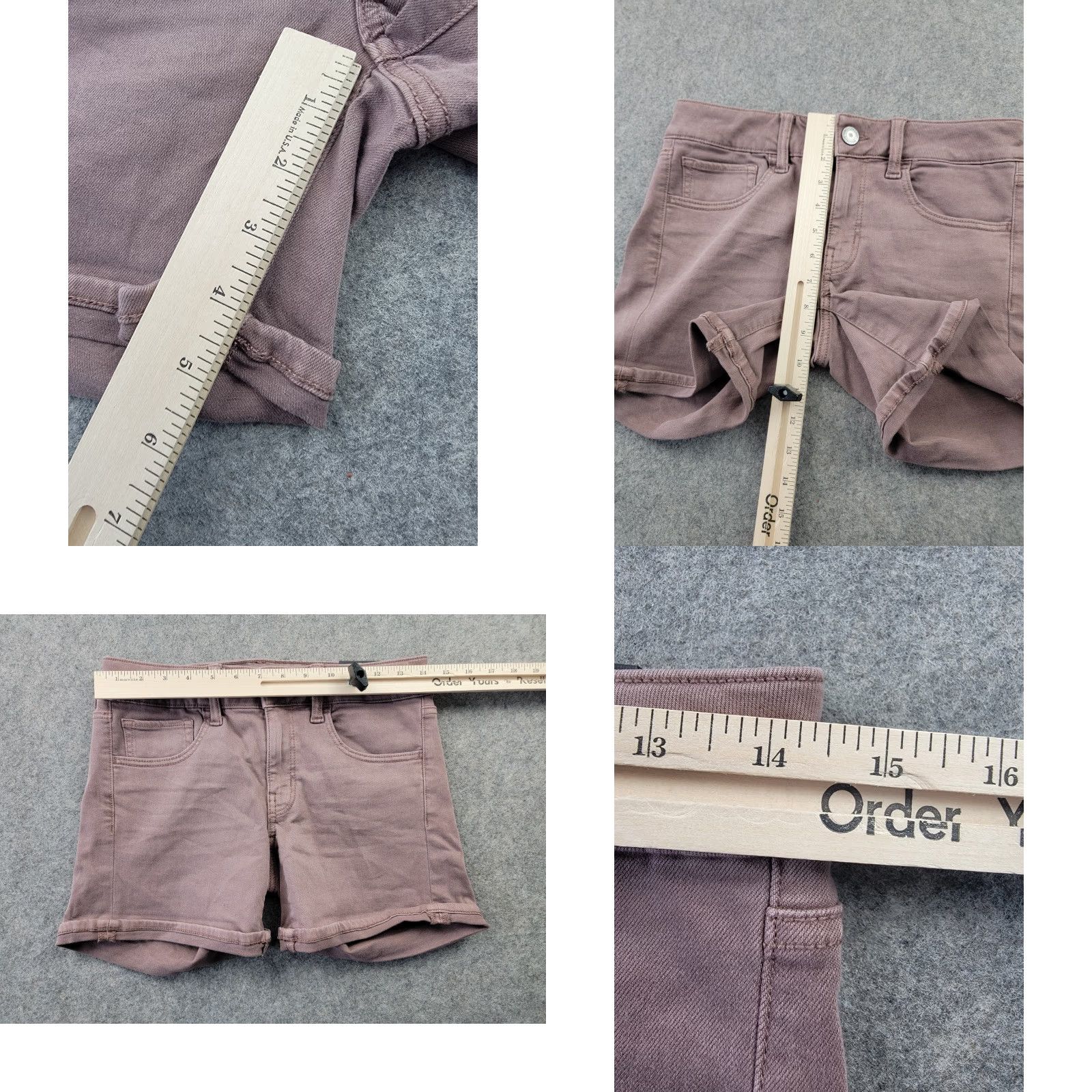 American Eagle Outfitters VINTAGE? No. (Oops) Size 28" / US 6 / IT 42 - 9 Thumbnail