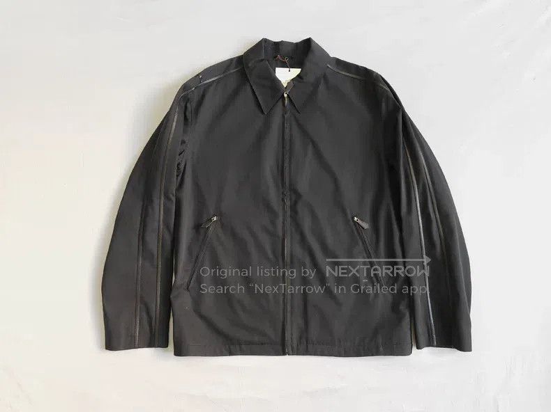 Hermes Hermes Jacket, black, lamb leather paneling, classic admin Size US L / EU 52-54 / 3 - 1 Thumbnail