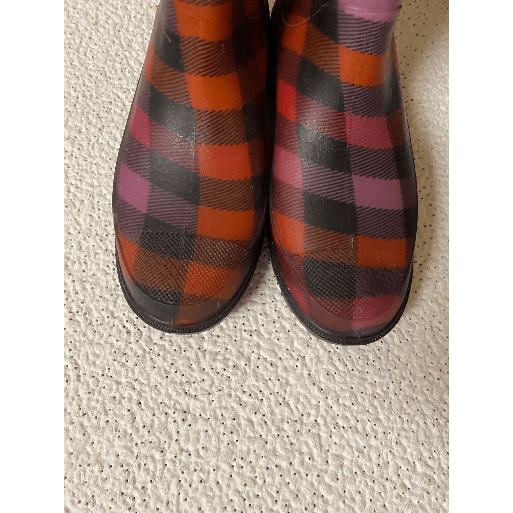 Other Dirty Laundry Tall Plaid Rain Boots Multicolor Plaid Sz 7 Size US 7 / IT 37 - 10 Thumbnail