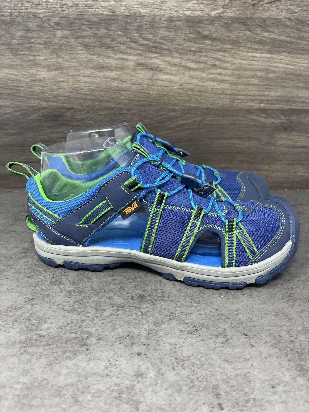 Teva Teva Kids Manatee Shoes Size 6 Water Sandals Blue Green Size US 6 / EU 39 - 5 Thumbnail