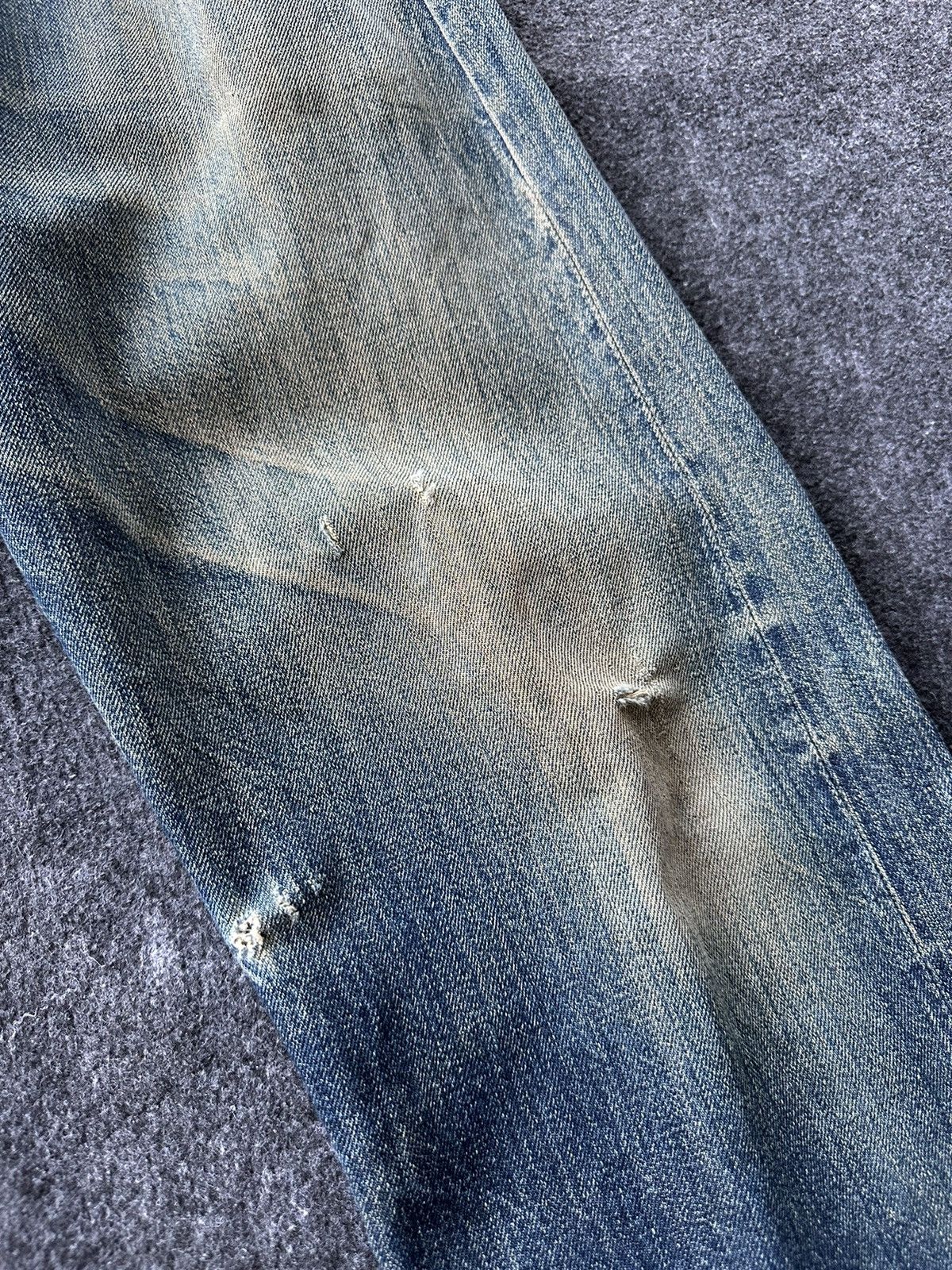 Vintage Smith’s Worn Distressed Rare Denim D141