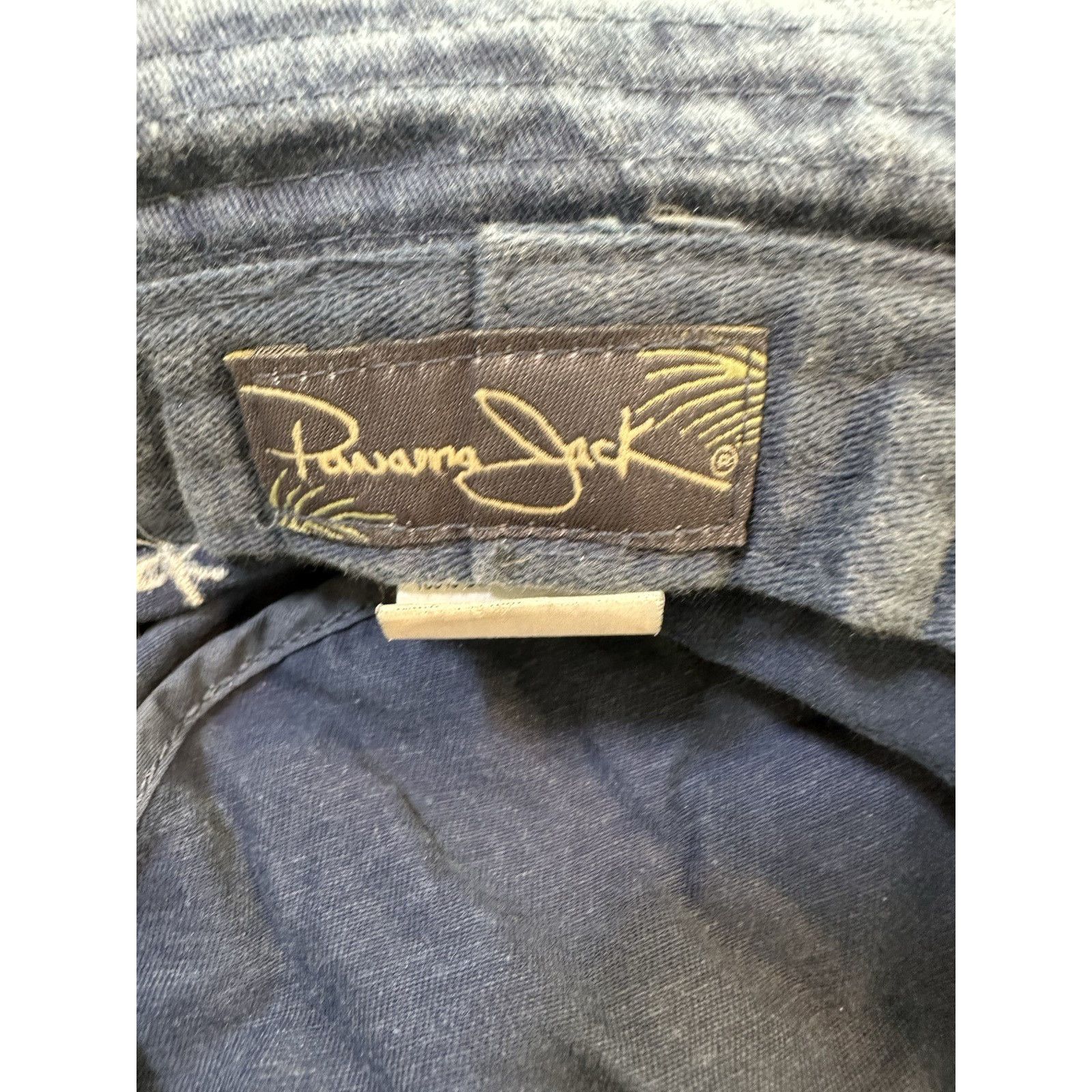 Panama Jack Panama Jack Blue Denim Bucket Sun Hat Vinted LR Cotton Size ONE SIZE - 3 Thumbnail