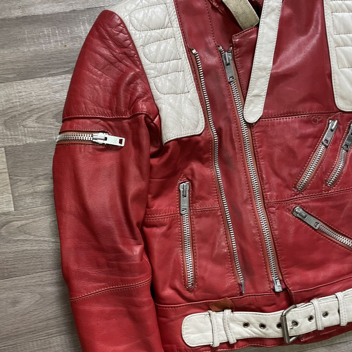 Hein Gericke vintage 1980s-era Hein Gericke motorcycle leather jacket ❤️) Size S / US 4 / IT 40 - 5 Thumbnail