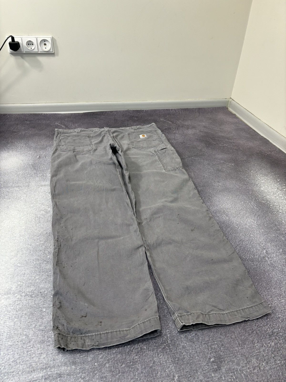 Carhartt Vintage Carhartt USA Workwear Gray Baggy Carpenter Pants Size US 42 / EU 58 - 4 Thumbnail