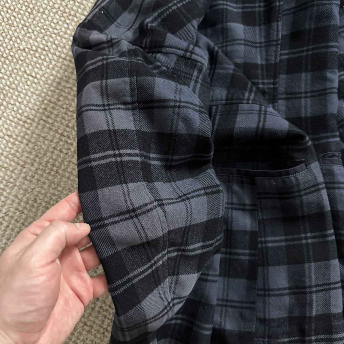 Marithe + Francois Girbaud Marithe Francois Girbaud Wool Blend Plaid Blazer Size 52R - 18 Thumbnail