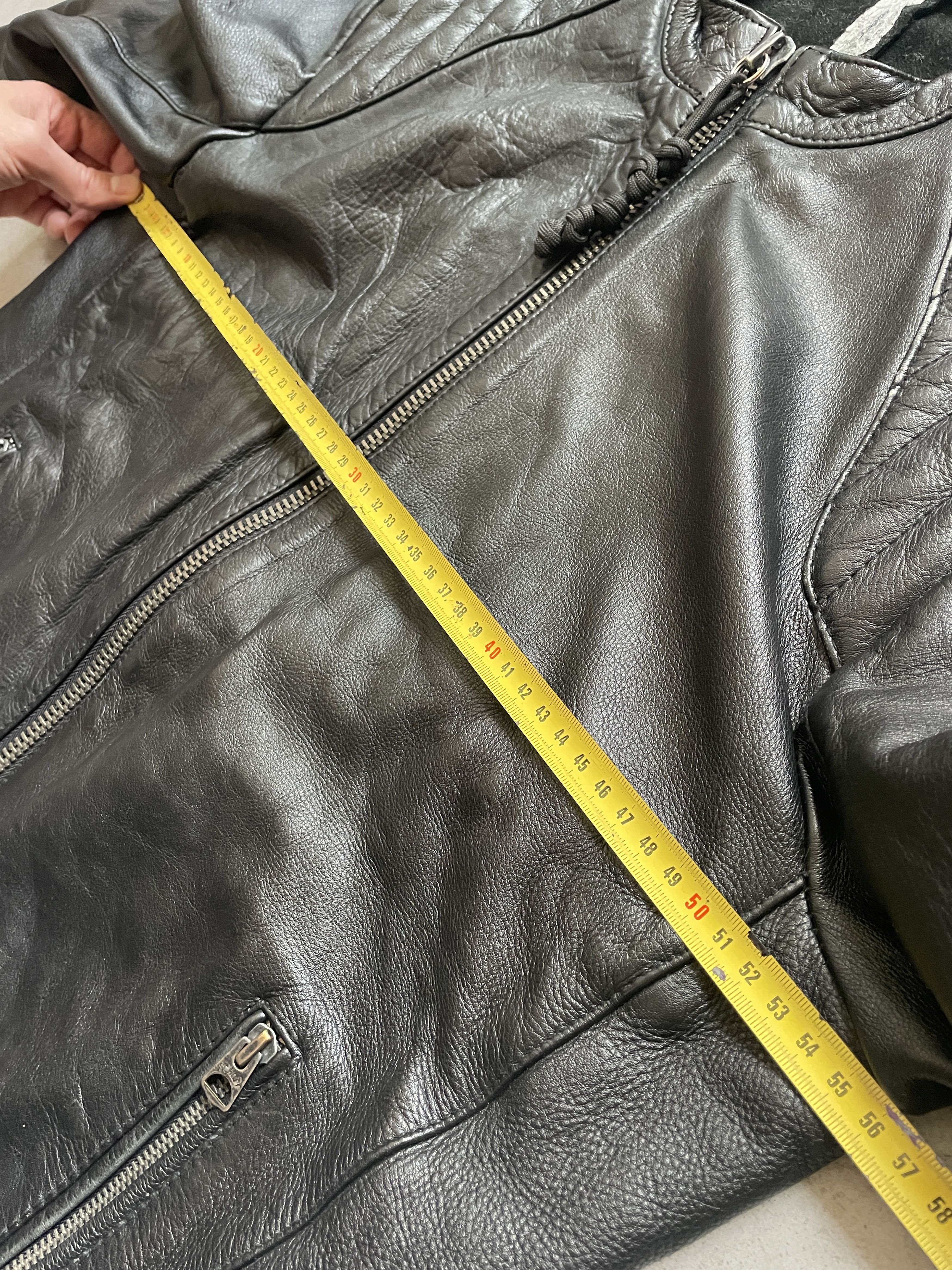 Schott SCHOTT BIKER SLIM FIT LEATHER JACKET Size US XL / EU 56 / 4 - 8 Thumbnail
