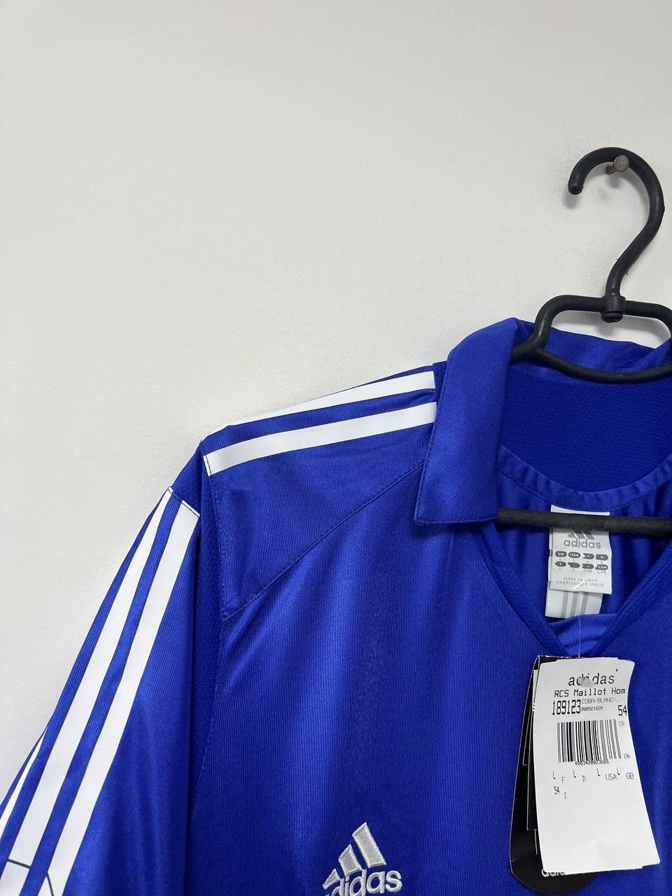 Adidas NWT Strasbourg 2005/2006 Home Mailot Adidas Football Shirt L Size US L / EU 52-54 / 3 - 5 Thumbnail