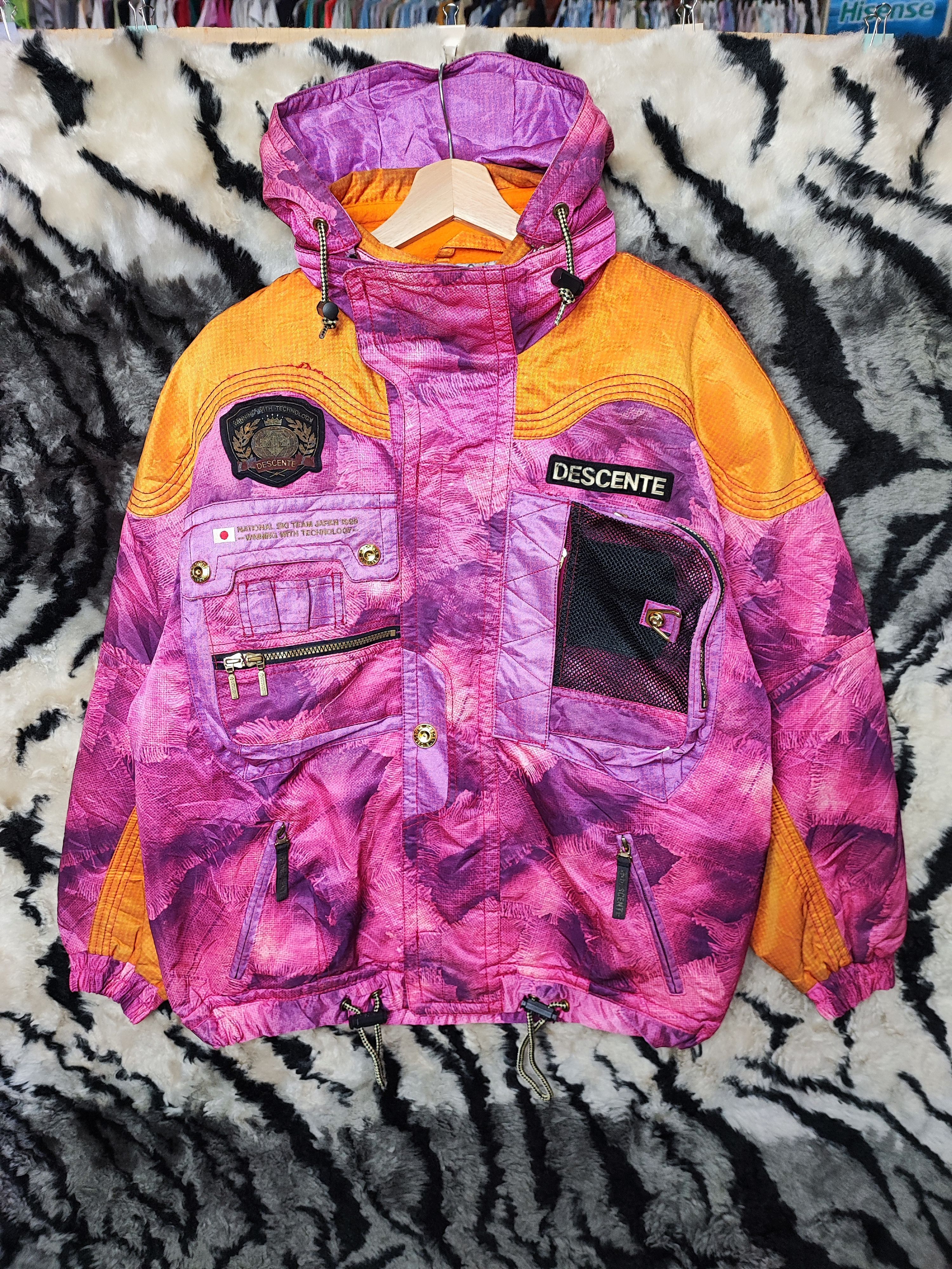 Descente Descente National Team Japan 1995 Insulated Ski Jacket Size US L / EU 52-54 / 3 - 2 Thumbnail