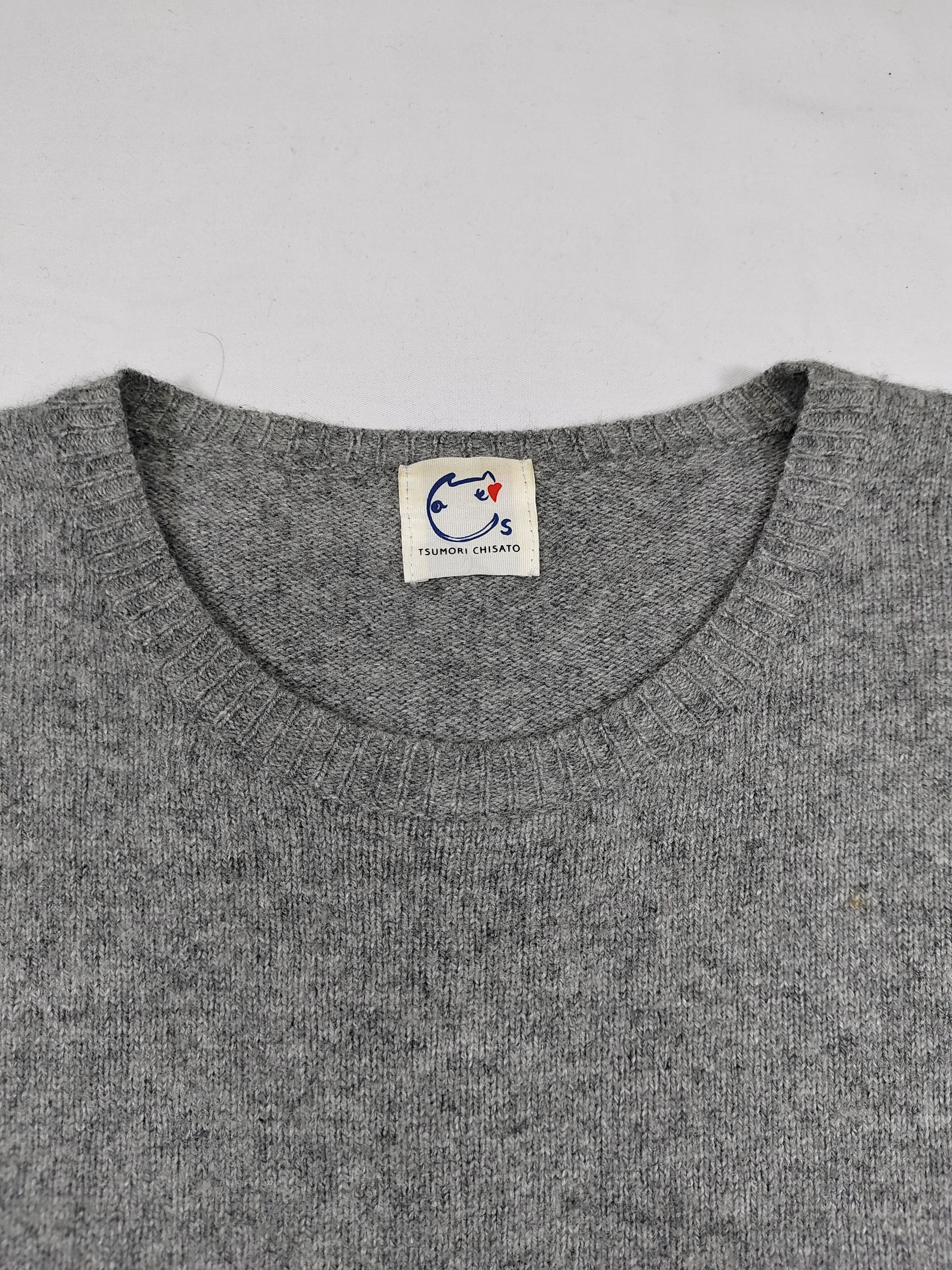 Tsumori Chisato Tsumori Chisato- Elbow Pacth Wool Blend Relaxed Knit Sweater Size L / US 10 / IT 46 - 5 Thumbnail