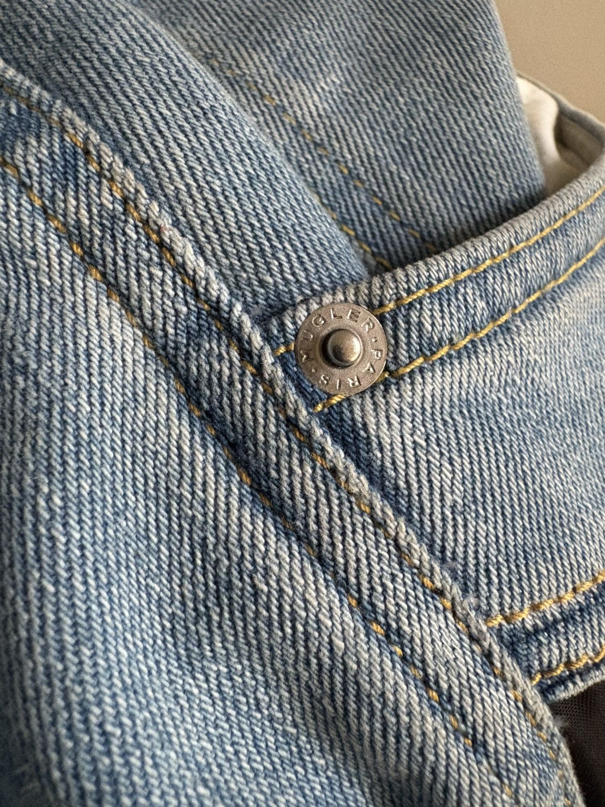 H&M × Mugler H&M x Mugler Denim Jeans Size US 34 / EU 50 - 7 Thumbnail
