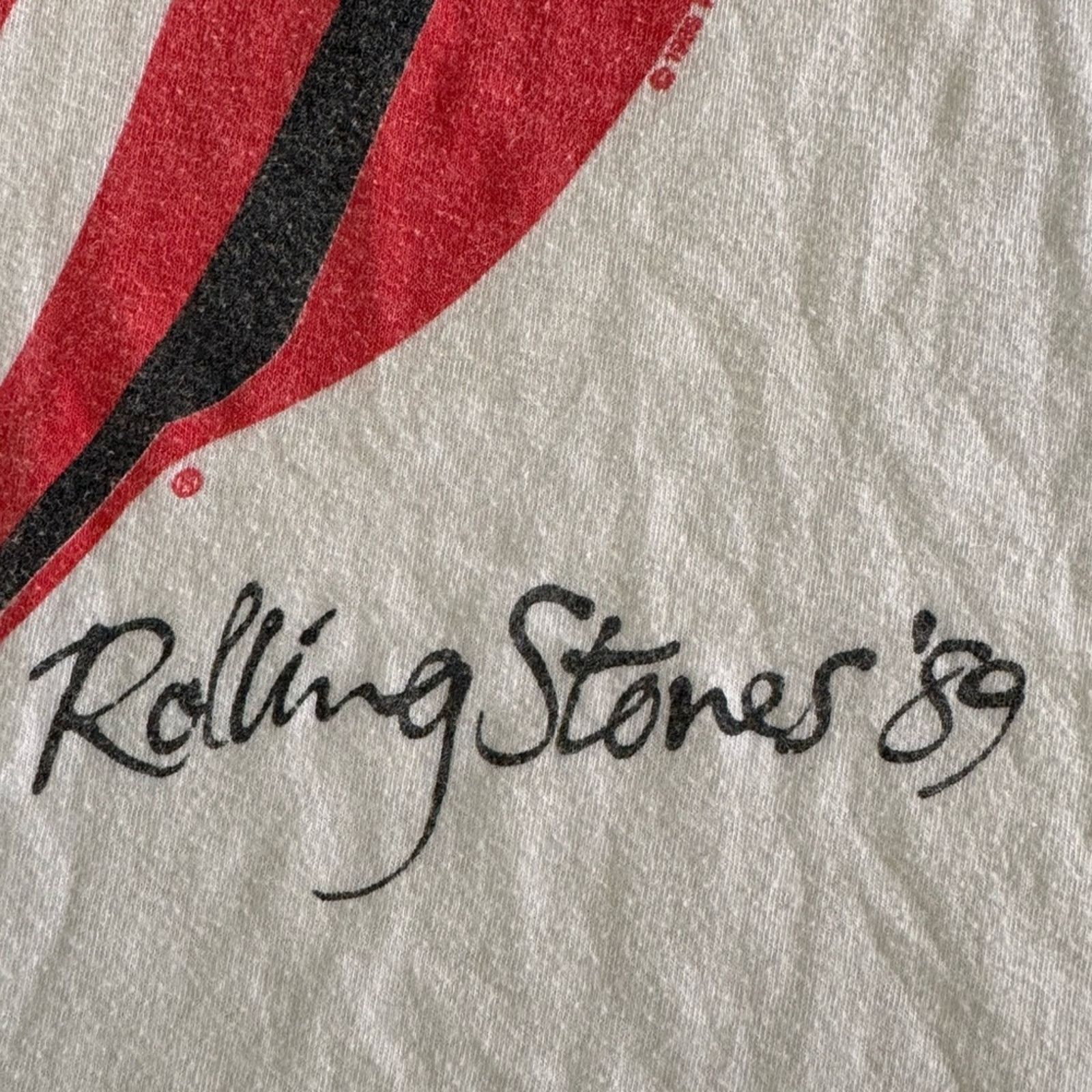 Vintage Rare Rolling Stones vintage tee Size US L / EU 52-54 / 3 - 11 Thumbnail