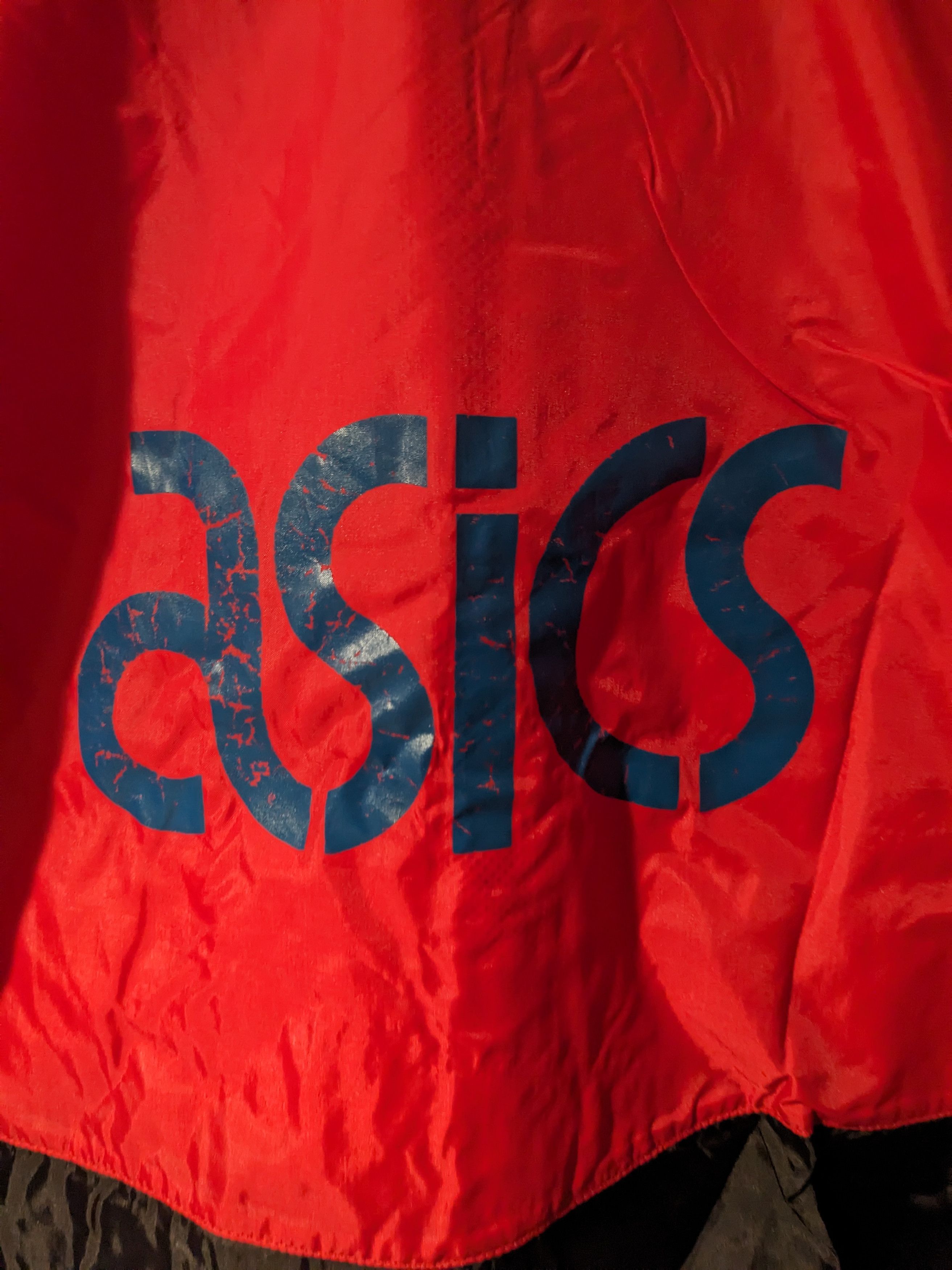 Asics × Vintage Vintage 90s Asics Three Tone Light Weight Windbreaker Jacket Size US XL / EU 56 / 4 - 2 Thumbnail