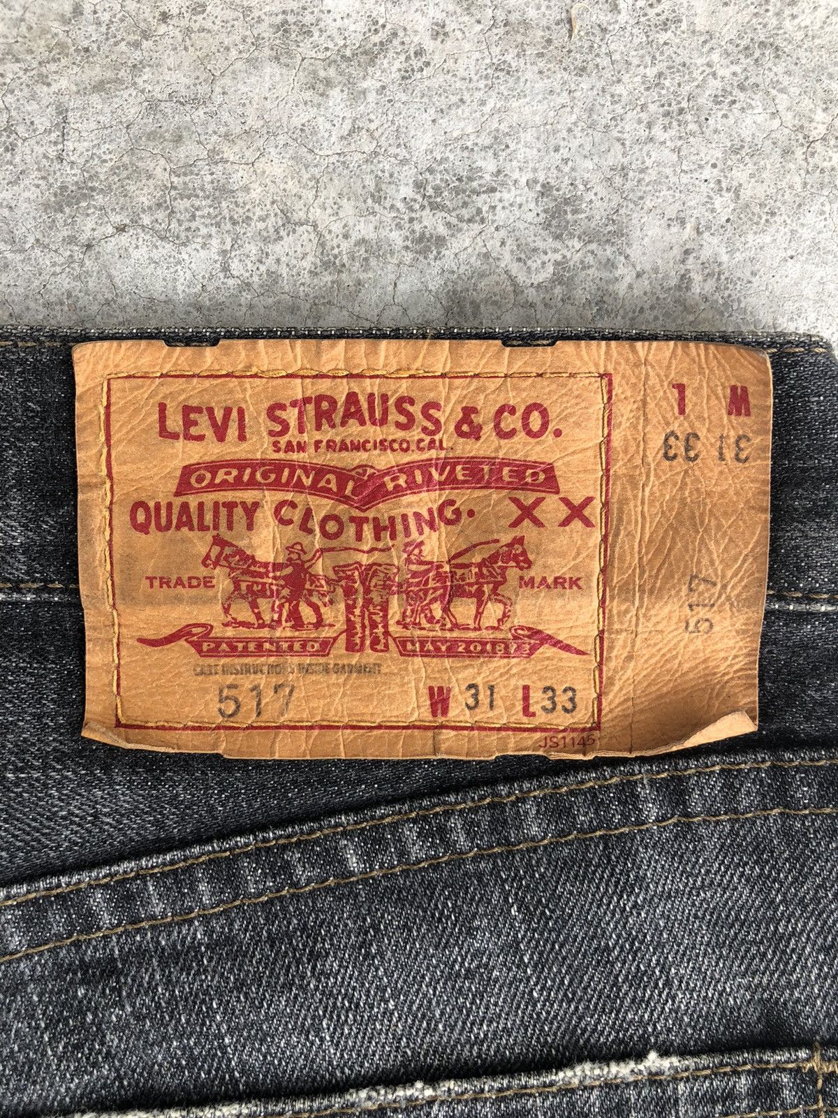 If Six Was Nine Y2k Levis Flared Jeans Distressed Jeans 517 Size US 30 / EU 46 - 16 Thumbnail