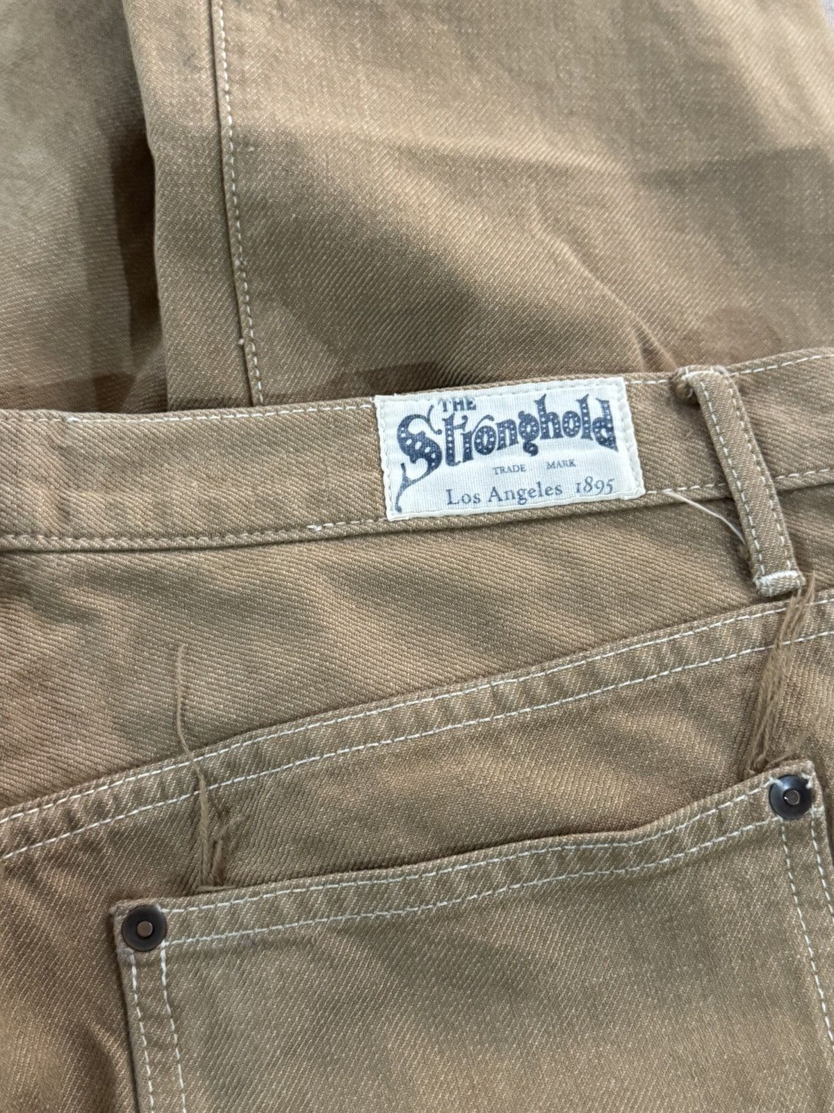 The Stronghold The Stronghold Selvedge Beige Denim Jeans Size US 34 / EU 50 - 7 Thumbnail