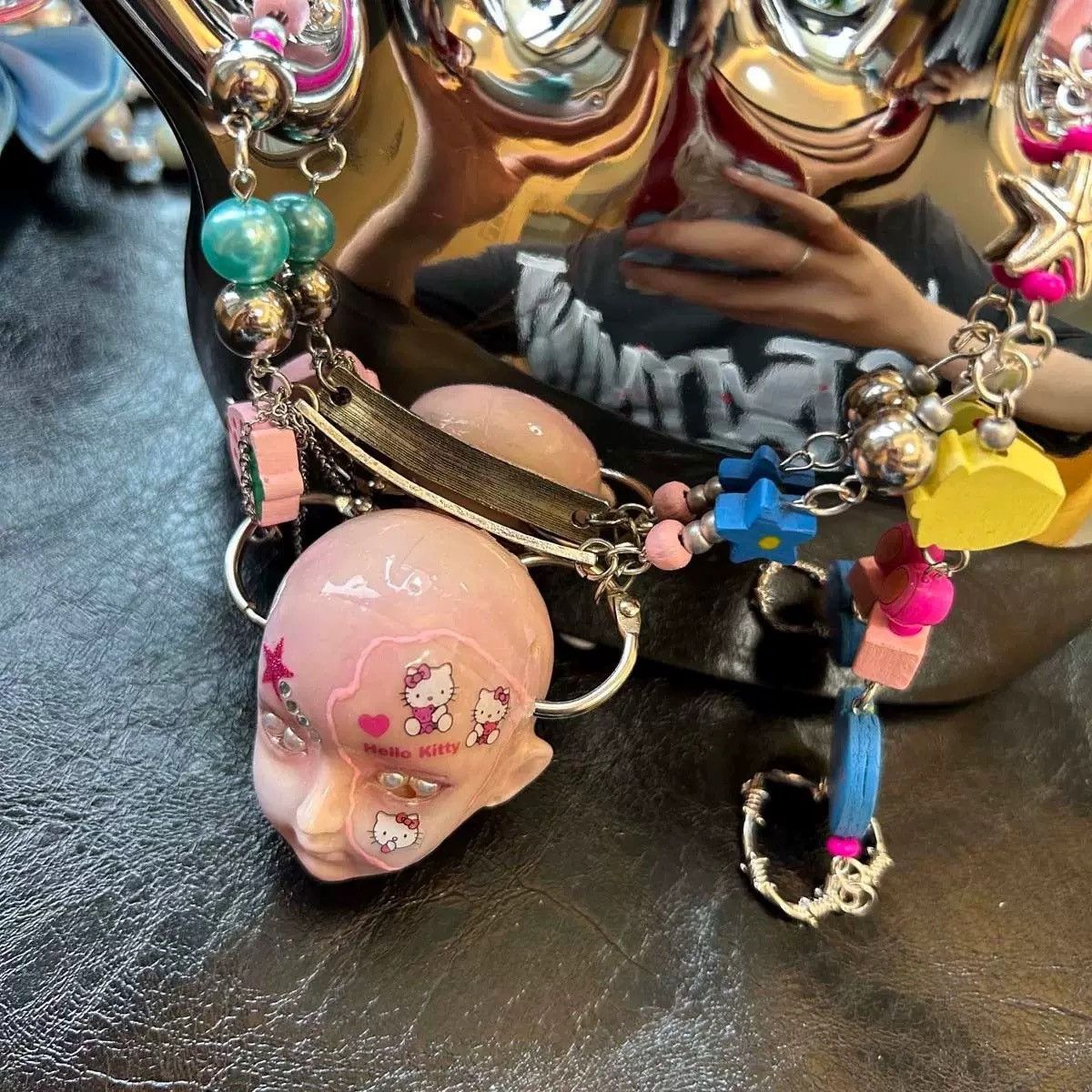 Japanese Brand × Vintage Retro punk necklace Size ONE SIZE - 4 Thumbnail