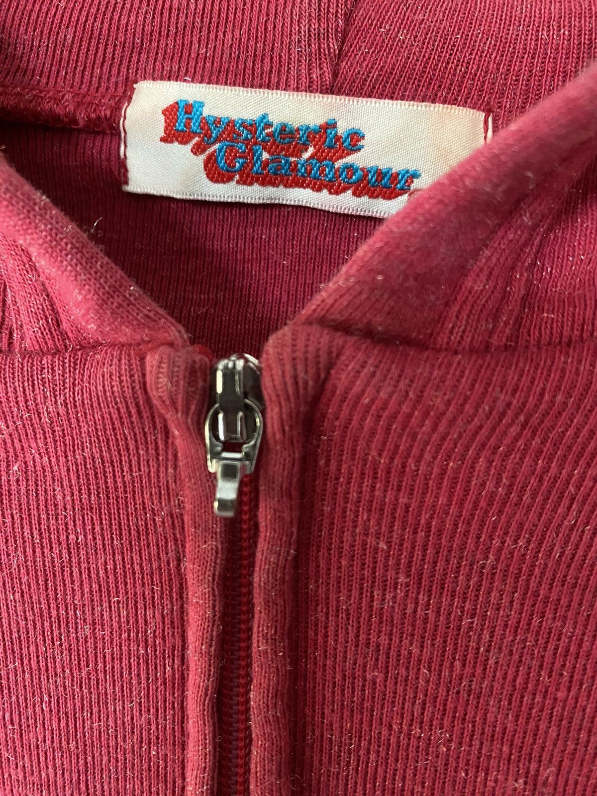 Hysteric Glamour SS2000 Hysteric Iconic badge Logo stretchable hoodie Size S / US 4 / IT 40 - 8 Thumbnail