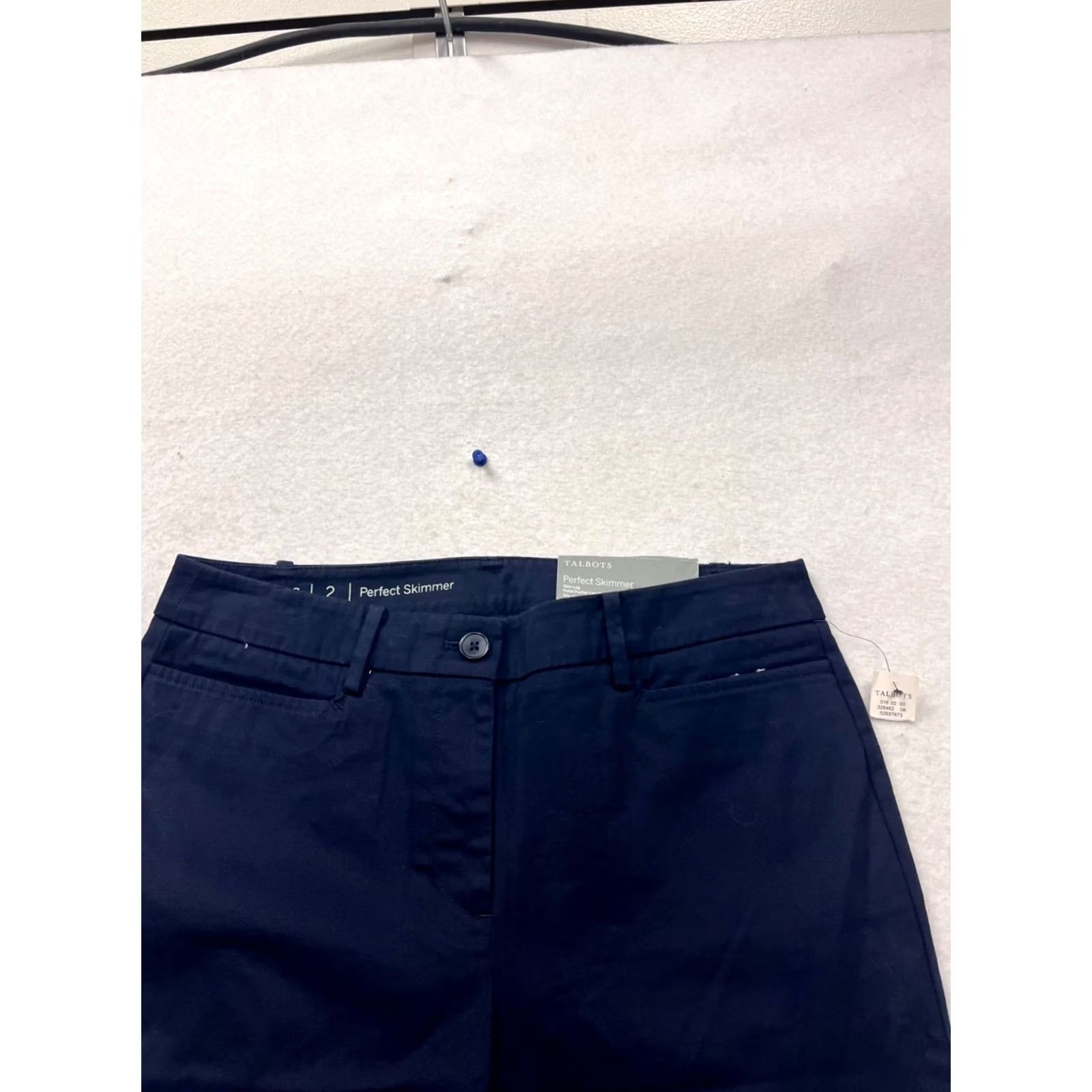 Talbots Talbots Perfect Skimmer Pants Dark Navy Size 2 Womens Pants Cropped Capris Navy 2 Size 26" / US 2 / IT 38 - 6 Thumbnail