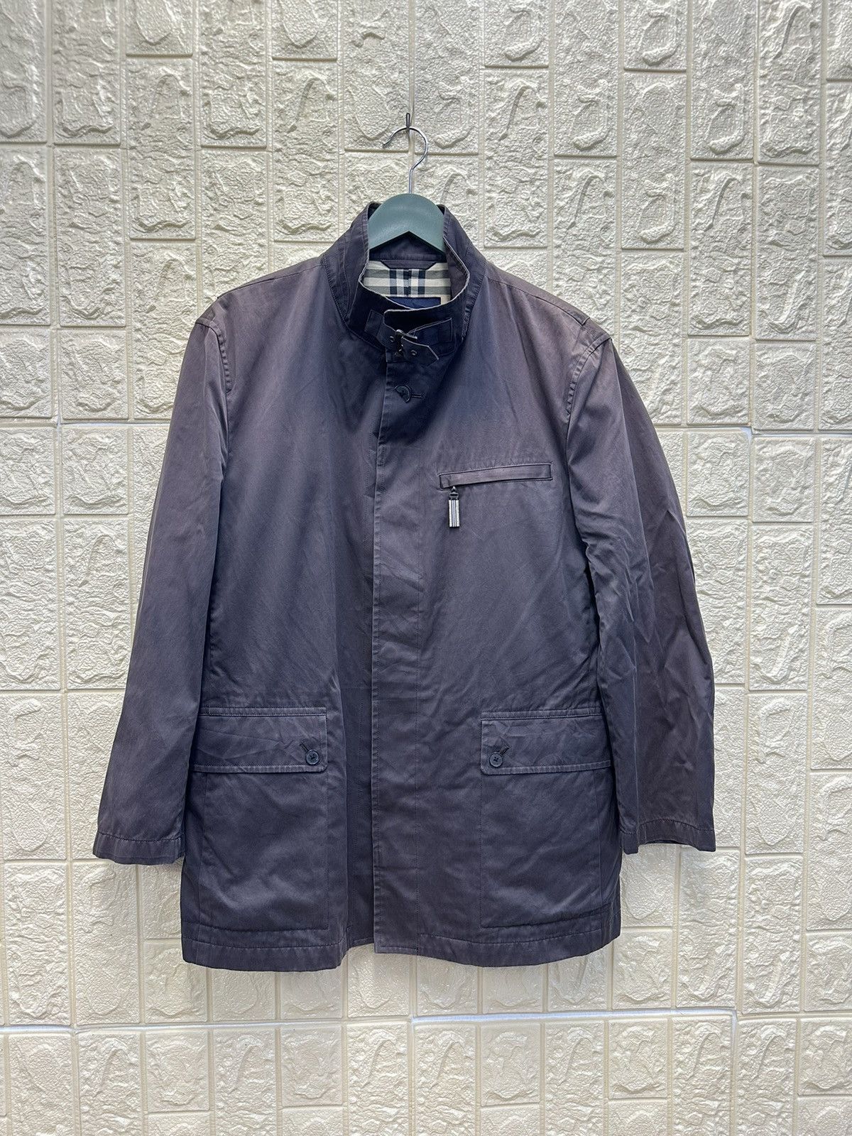 Burberry × Vintage Vintage Burberry Novacheck Sunfaded Jacket MJ28 Size US M / EU 48-50 / 2 - 1 Thumbnail