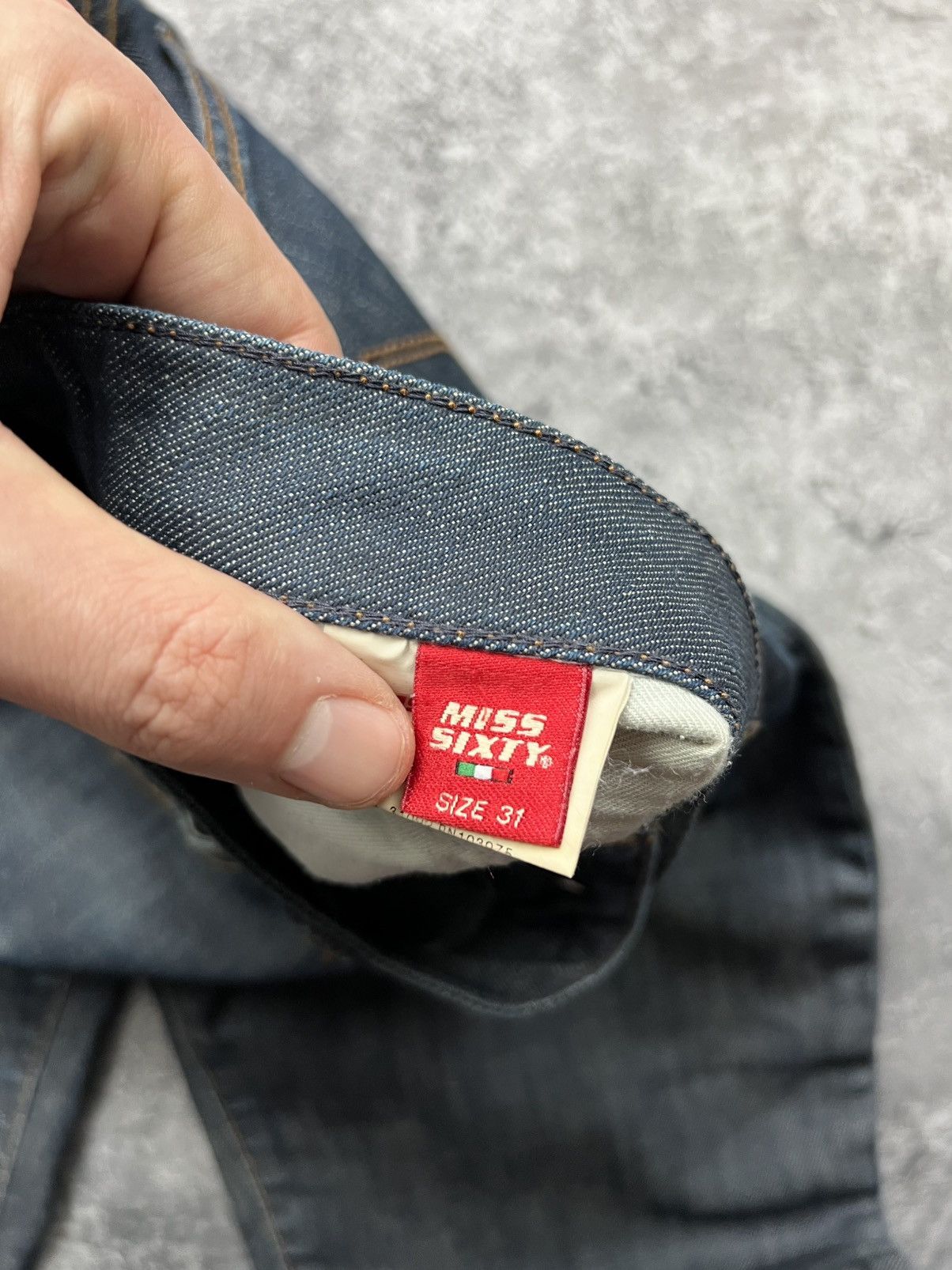 Miss Sixty Miss Sixty Womens Blue Denim Pants Jeans Flared Size 31" - 6 Thumbnail