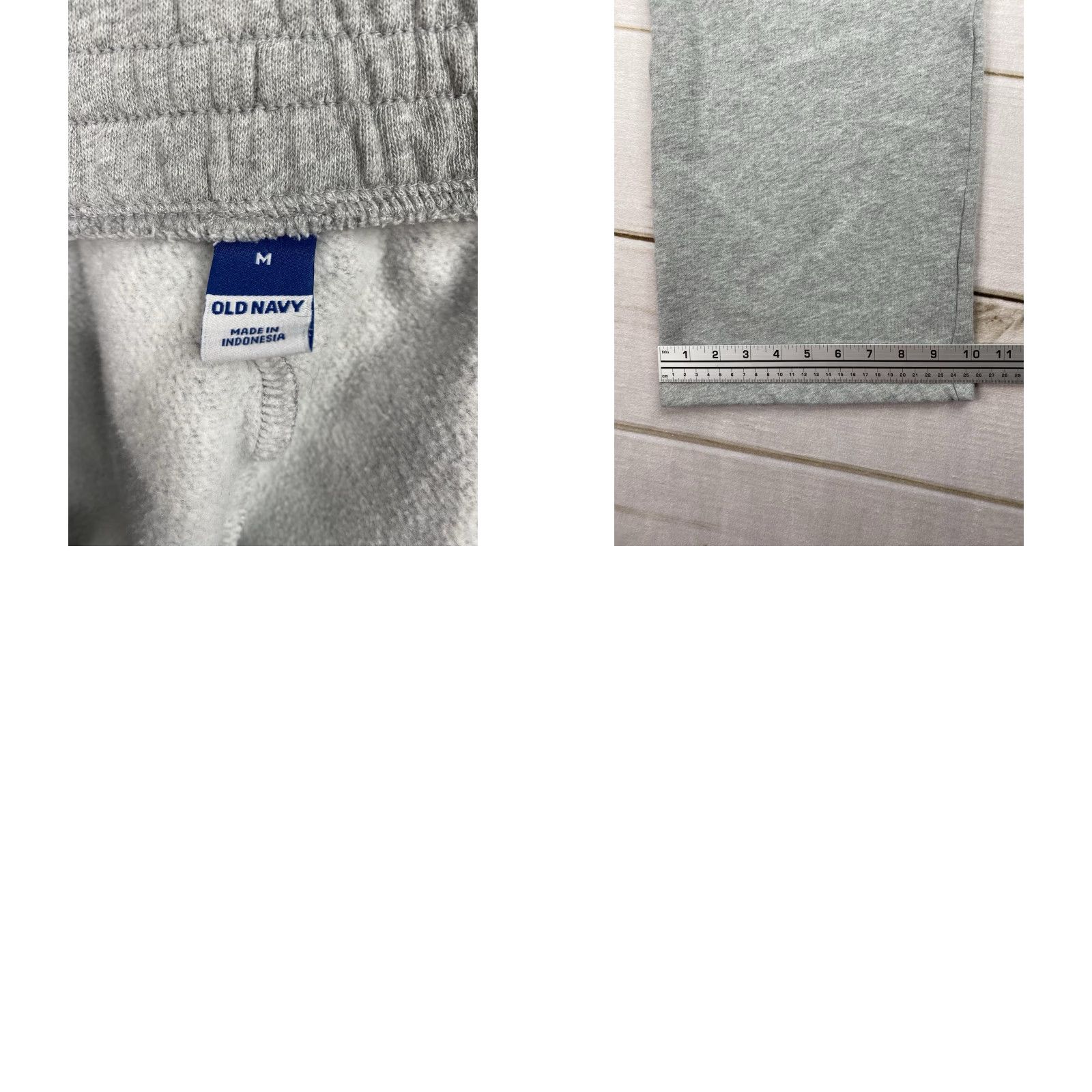 Old Navy Old Navy Sweatpants Womens M Gray High Rise Dynamic Fleece Wide Leg Cargo Size 32" / US 10 / IT 46 - 8 Thumbnail