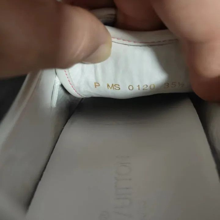 Louis Vuitton Louis Vuitton Denim Low-Top Sneakers -2508 Size US 5.5 / EU 38 - 3 Thumbnail