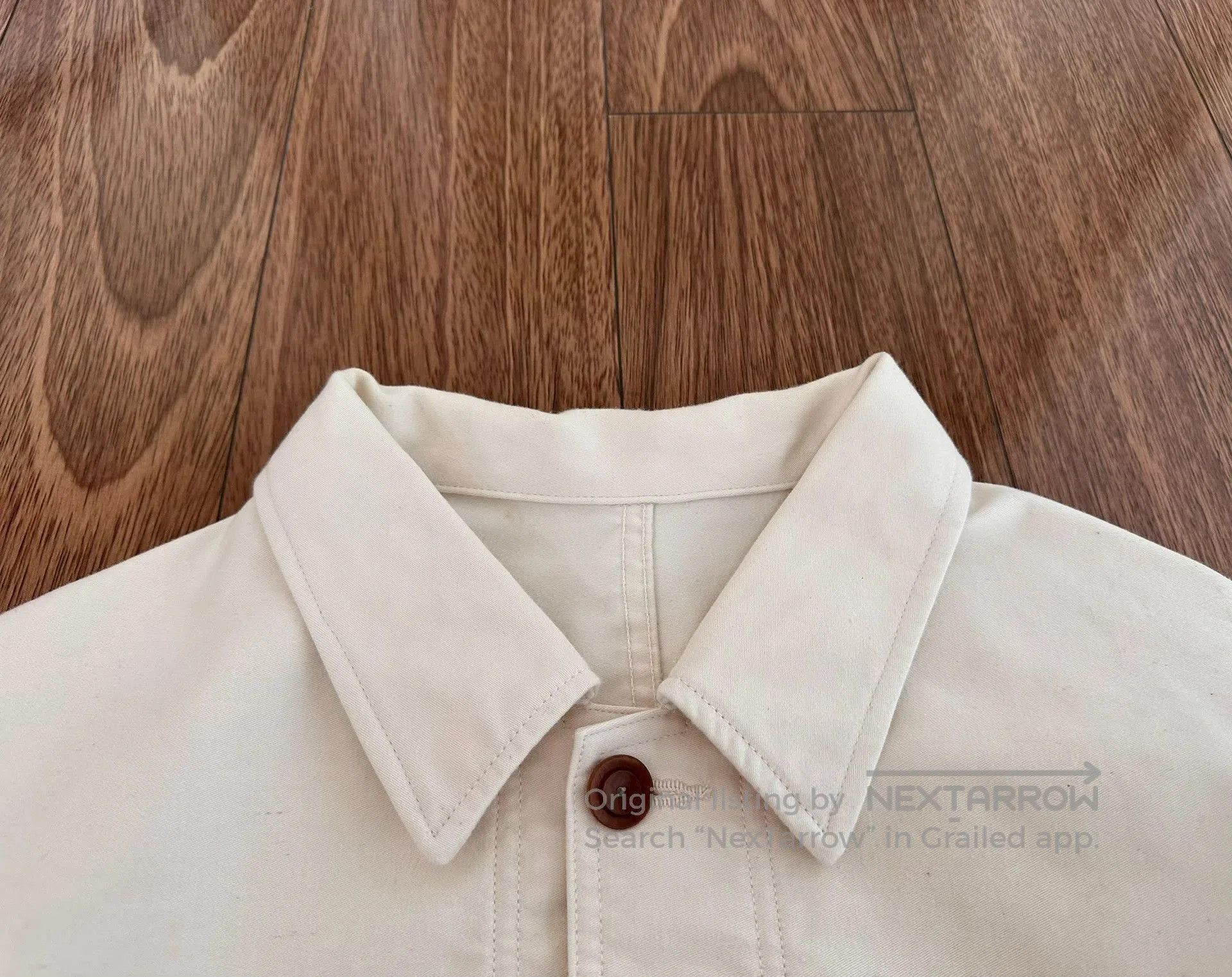 Nanamica nanamica dock jacket in beige moleskin. Size US S / EU 44-46 / 1 - 3 Thumbnail