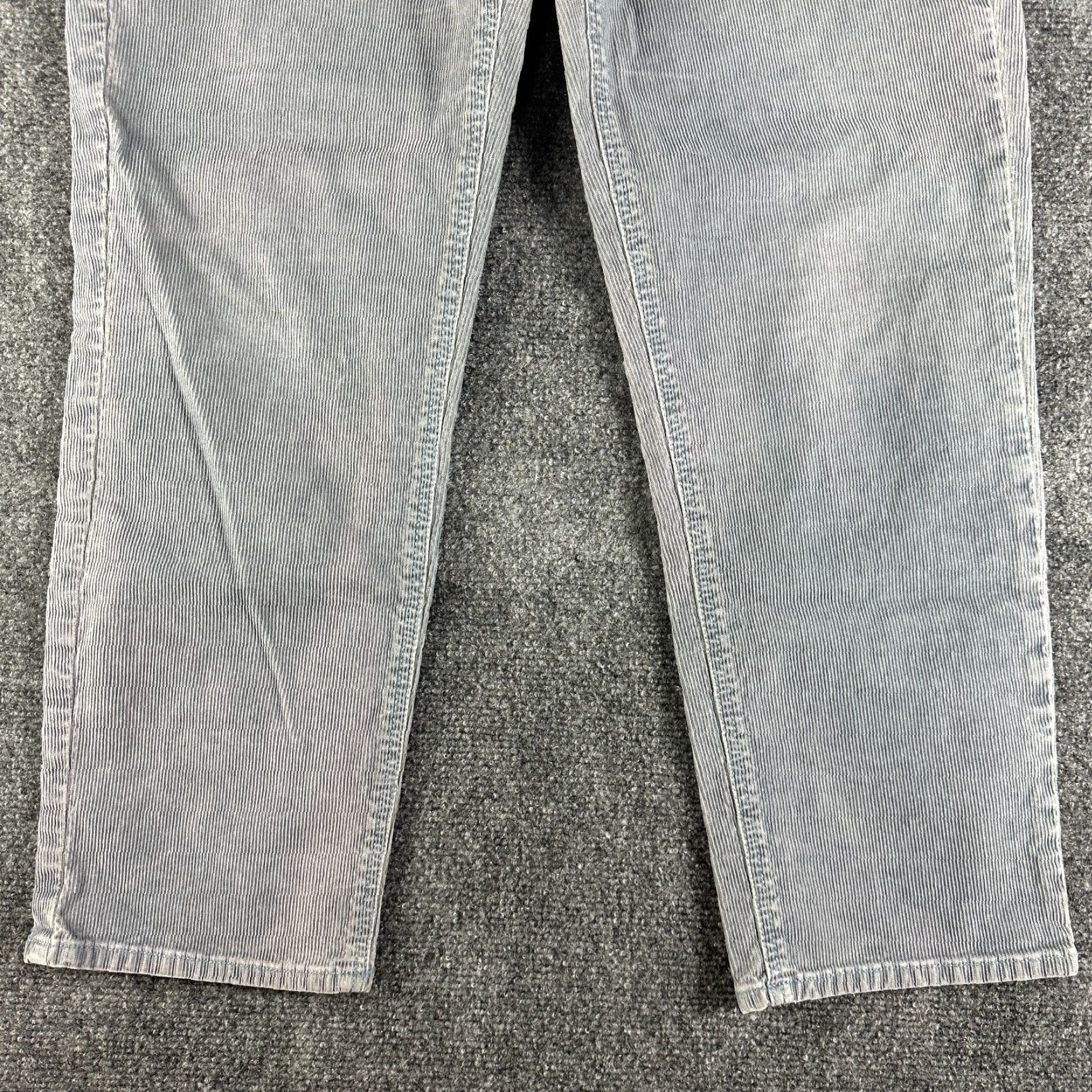 American Eagle Outfitters American Eagle Outfitters Jeans Womens 10 Mom Straight Slate Blue Corduroy 5 Pocket Cotton Size 32" / US 10 / IT 46 - 2 Thumbnail