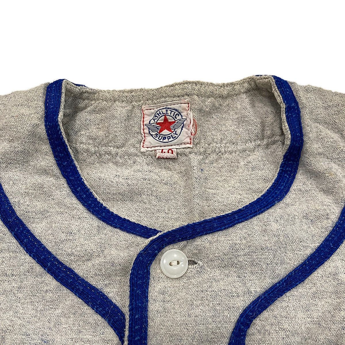 Vintage Vintage 50’s Baseball Jersey Size US M / EU 48-50 / 2 - 5 Thumbnail