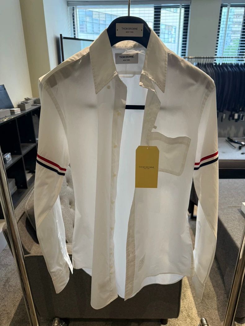Thom Browne Classic double-sleeved shirt 2505-Nextarrow