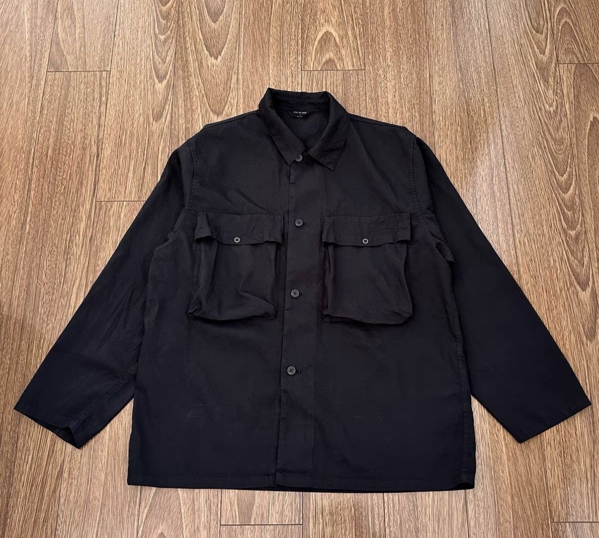 STILL BY HAND Still by Hand Solid Water-Resistant Pocket Work Shirt Jacket Size US S / EU 44-46 / 1 - 1 Thumbnail
