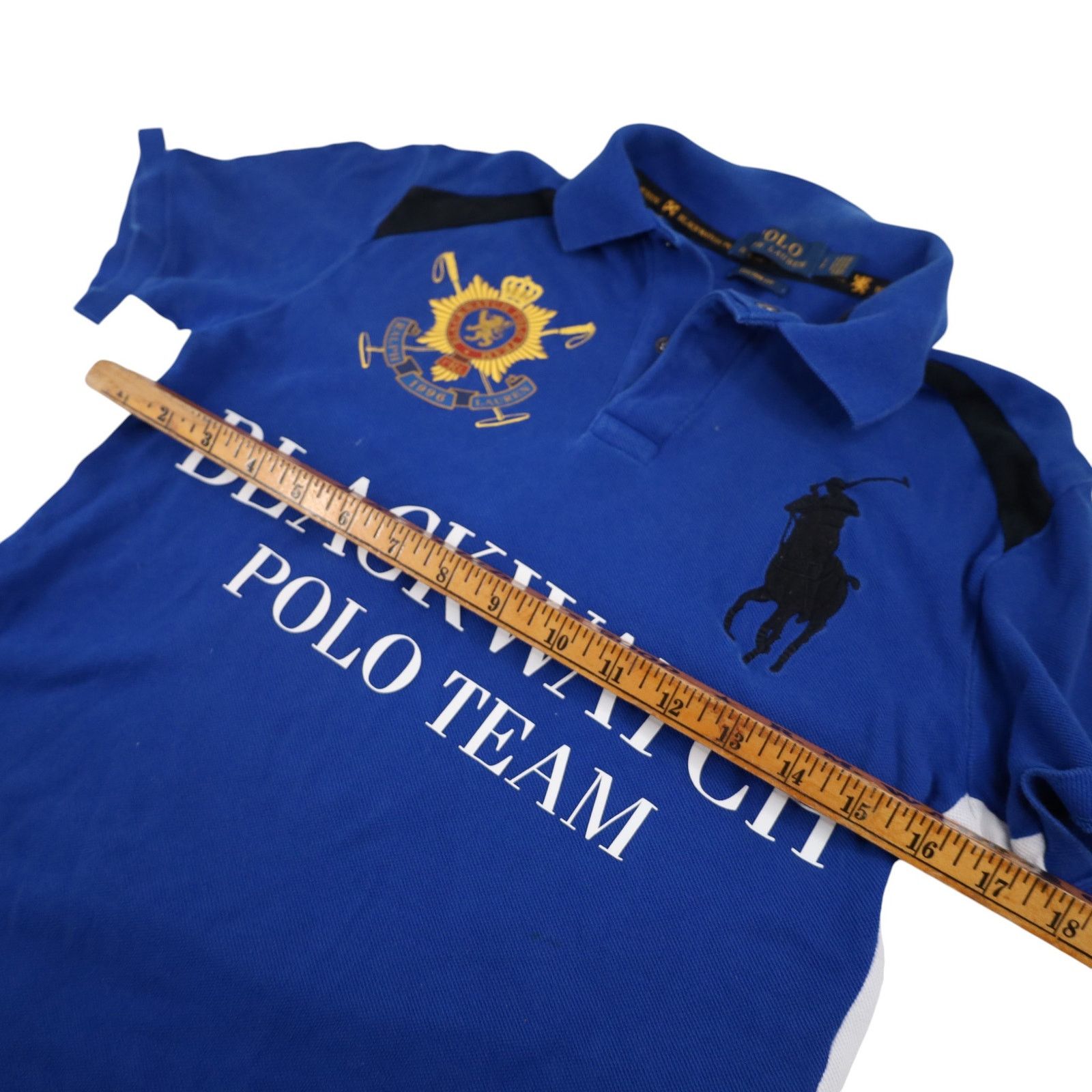 Polo Ralph Lauren Polo Ralph Lauren Black Watch Polo Team Graphic Shirt Size US S / EU 44-46 / 1 - 8 Thumbnail