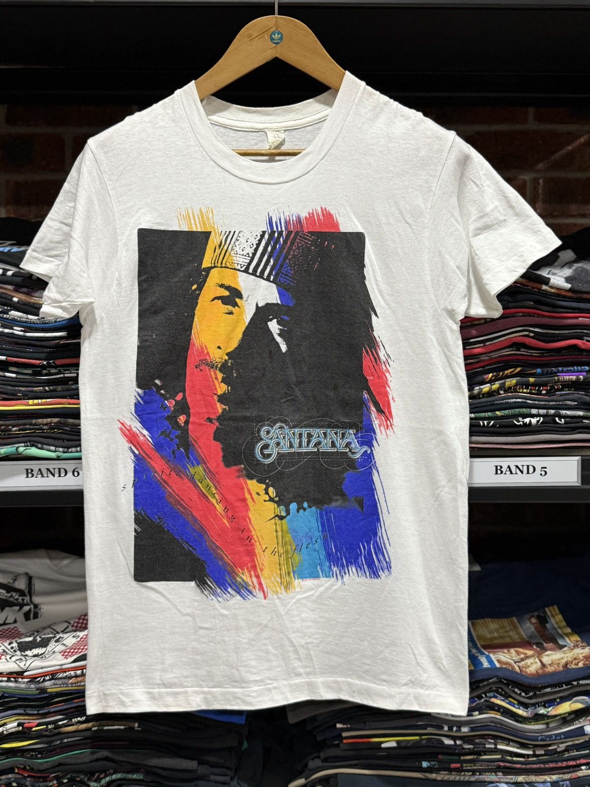 Vintage 90s Santana American Guitarist Tee