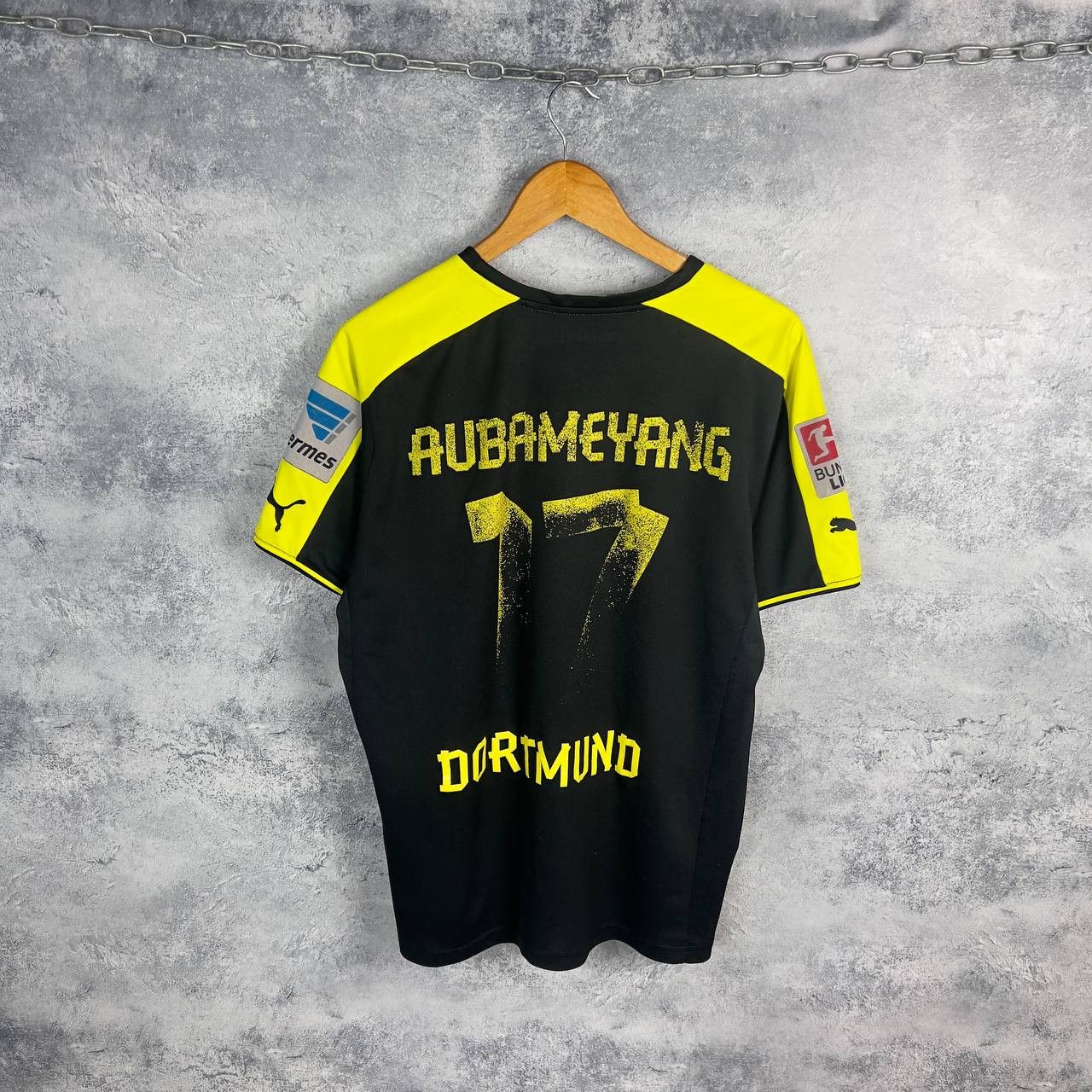 Puma Puma Borussia Dortmund 2014 Away Soccer Jersey Men's Size M` Size US M / EU 48-50 / 2 - 11 Thumbnail