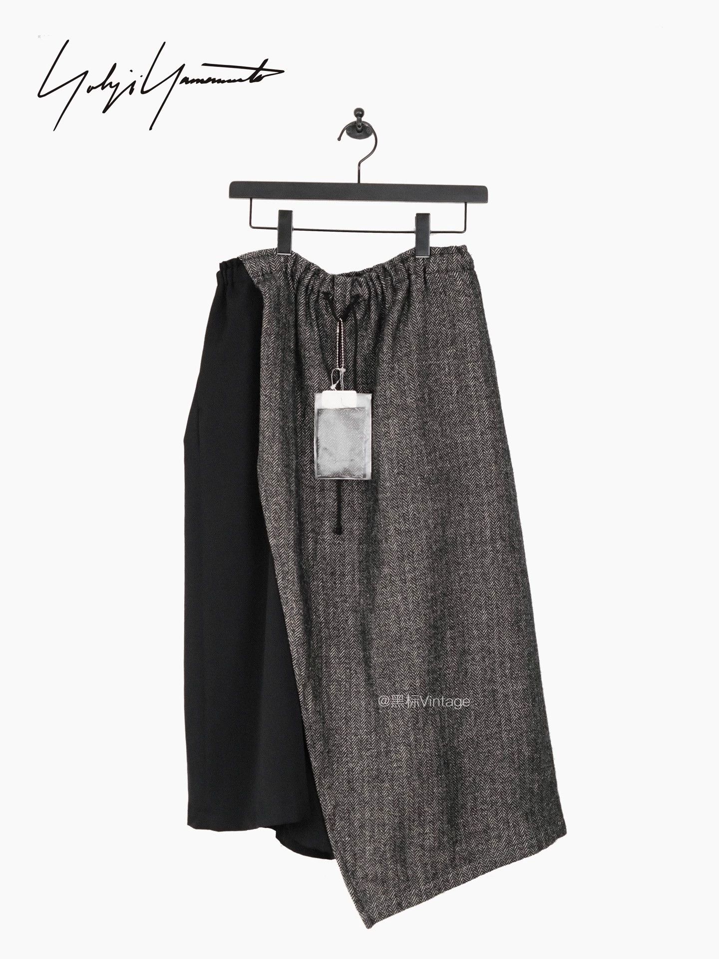Yohji Yamamoto Yohji Yamamoto 19AW B Line Vintage Wide-Leg Skirt-Pants Size 26" / US 2 / IT 38 - 1 Thumbnail