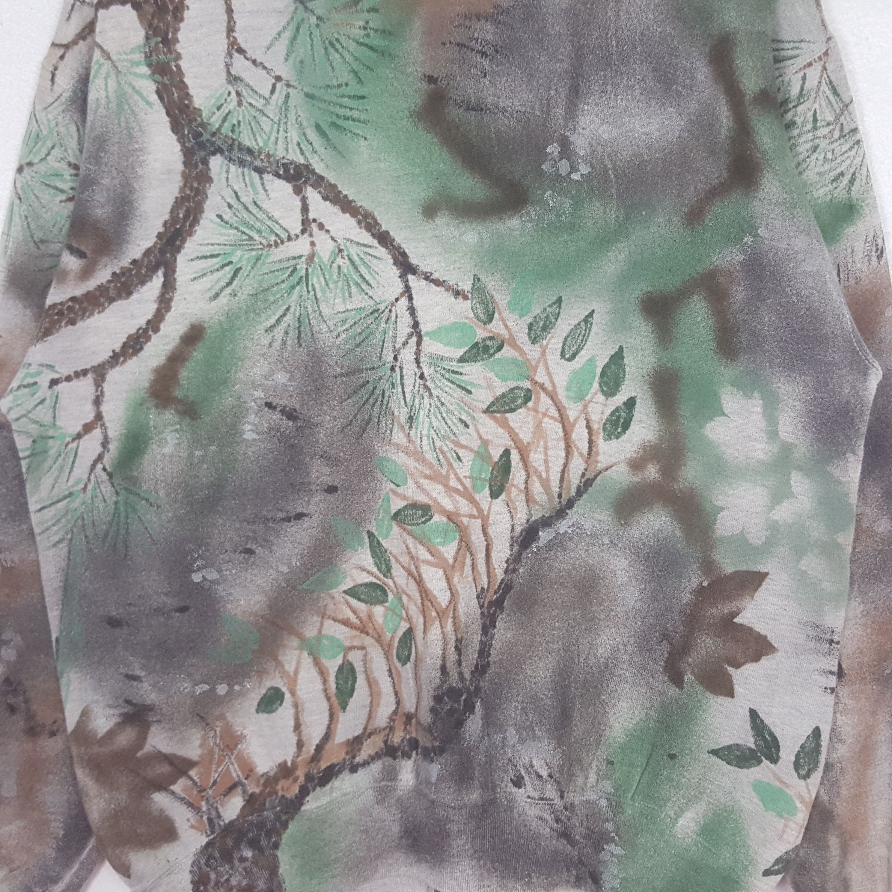 Jerzees Vintage 90's Paint Work Jerzees Sweatshirt C324N7 Size US M / EU 48-50 / 2 - 2 Thumbnail