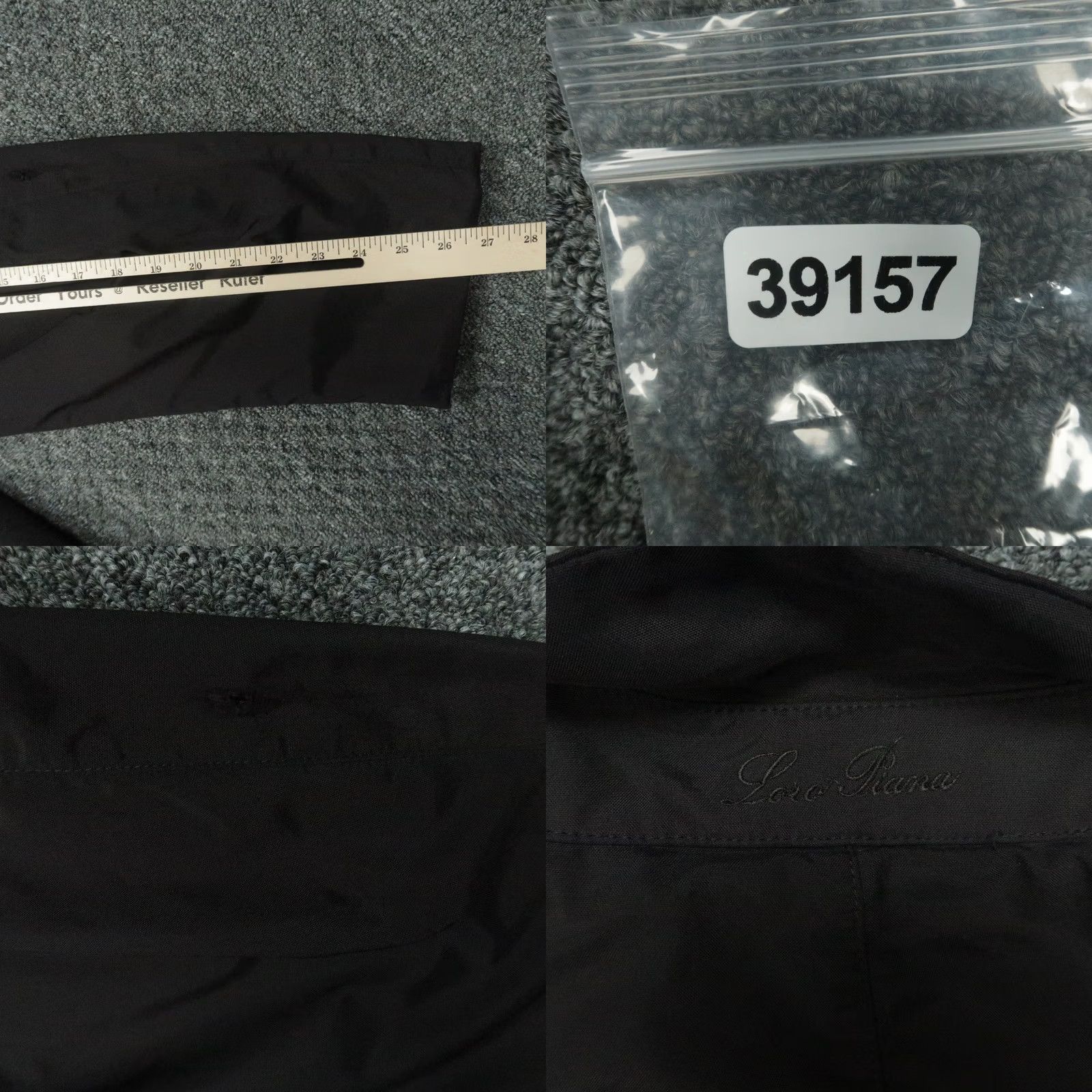 Loro Piana Loro Piana Jacket Mens 3XL Black Long Overcoat StormSystem NetJets * Size US XXL / EU 58 / 5 - 10 Thumbnail