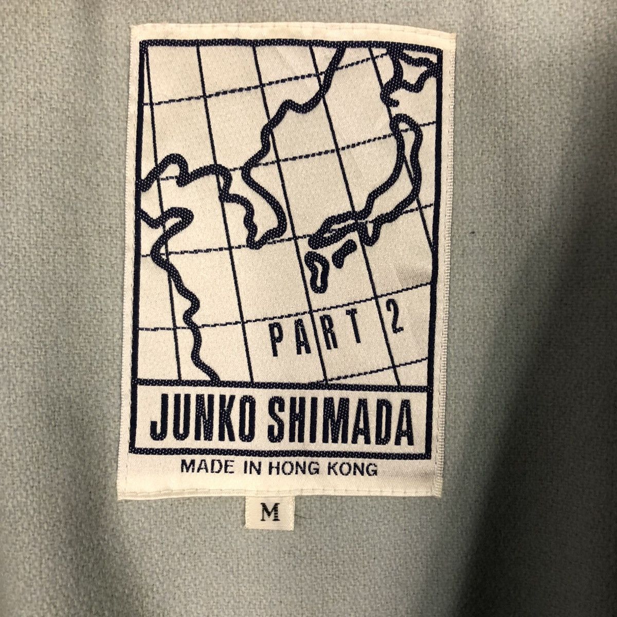 Junko Shimada 🔥VINTAGE LONG JACKET BLANKET JUNKO SHIMADA ISSEY MIYAKE Size US M / EU 48-50 / 2 - 18 Thumbnail