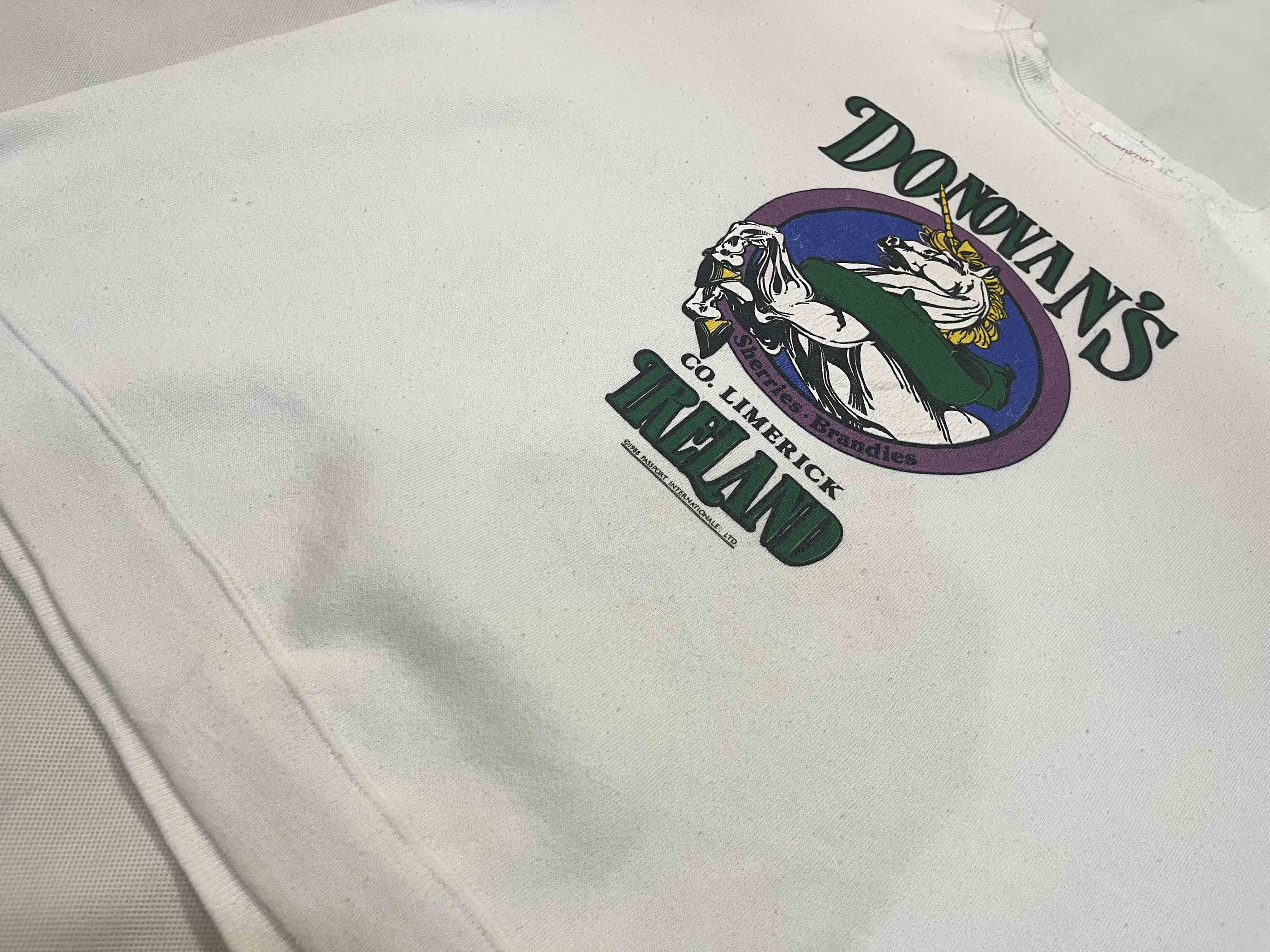Vintage Vintage 1988 Donovan's Ireland Crewneck Sweatshirt Size US XL / EU 56 / 4 - 5 Thumbnail