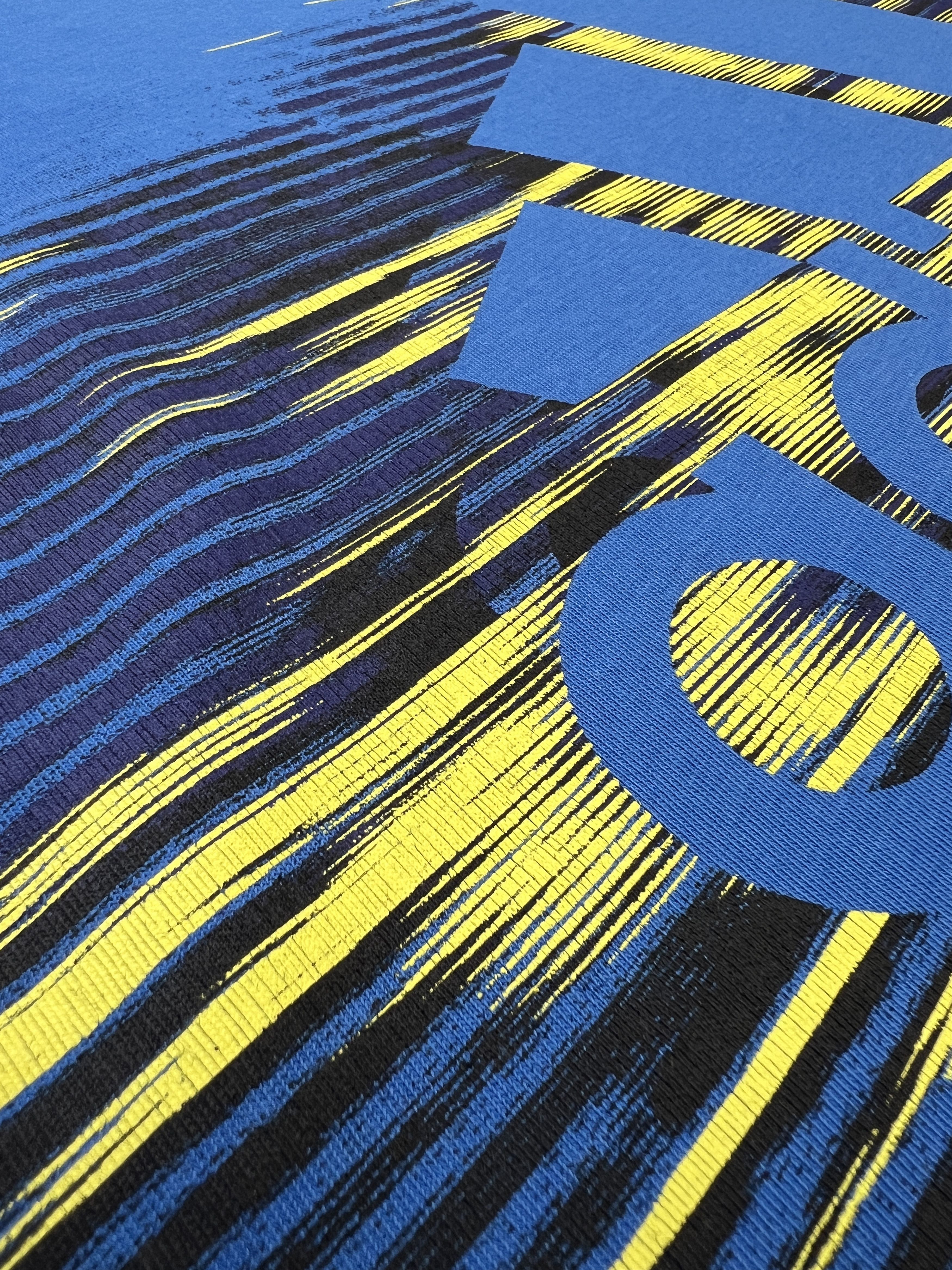 Adidas Adidas Climalite Blue Graphic Logo T-Shirt M/L Size US M / EU 48-50 / 2 - 7 Thumbnail