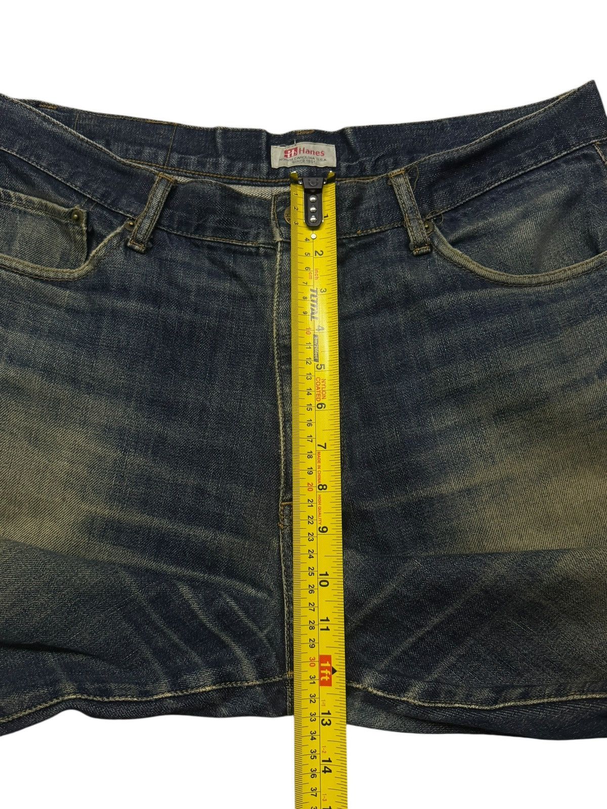 Hanes Vintage Hanes Jeans Made in USA 90s | Vintage Faded | W35 Size US 35 - 13 Thumbnail