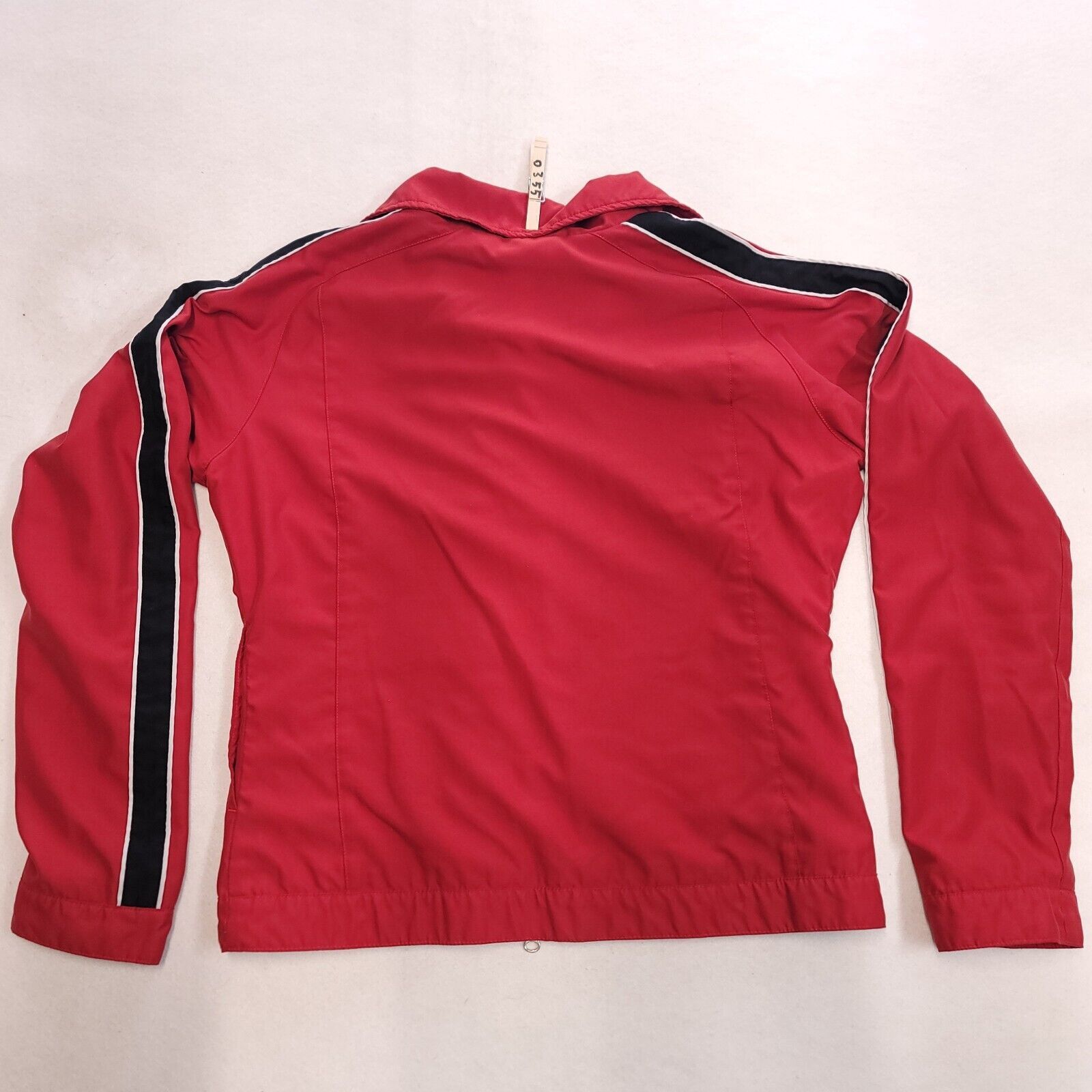 Nike Nike Athletic Zip Up Jacket Womens Size Medium M Red Black Size M / US 6-8 / IT 42-44 - 8 Thumbnail