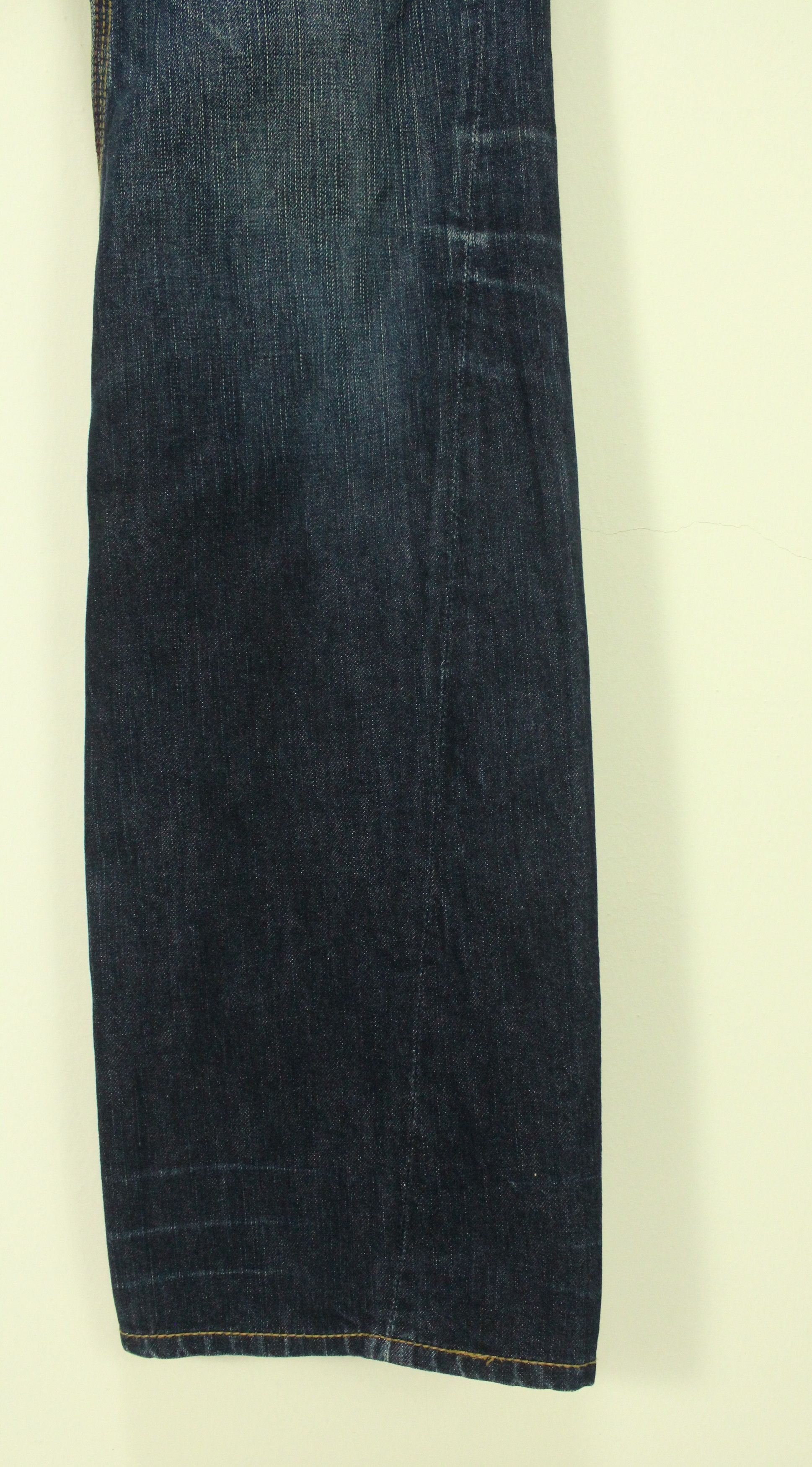 Japanese Brand Leather Pocket Laced Spiral Cut NICOLE CLUB FOR MEN Denim Size US 34 / EU 50 - 7 Thumbnail