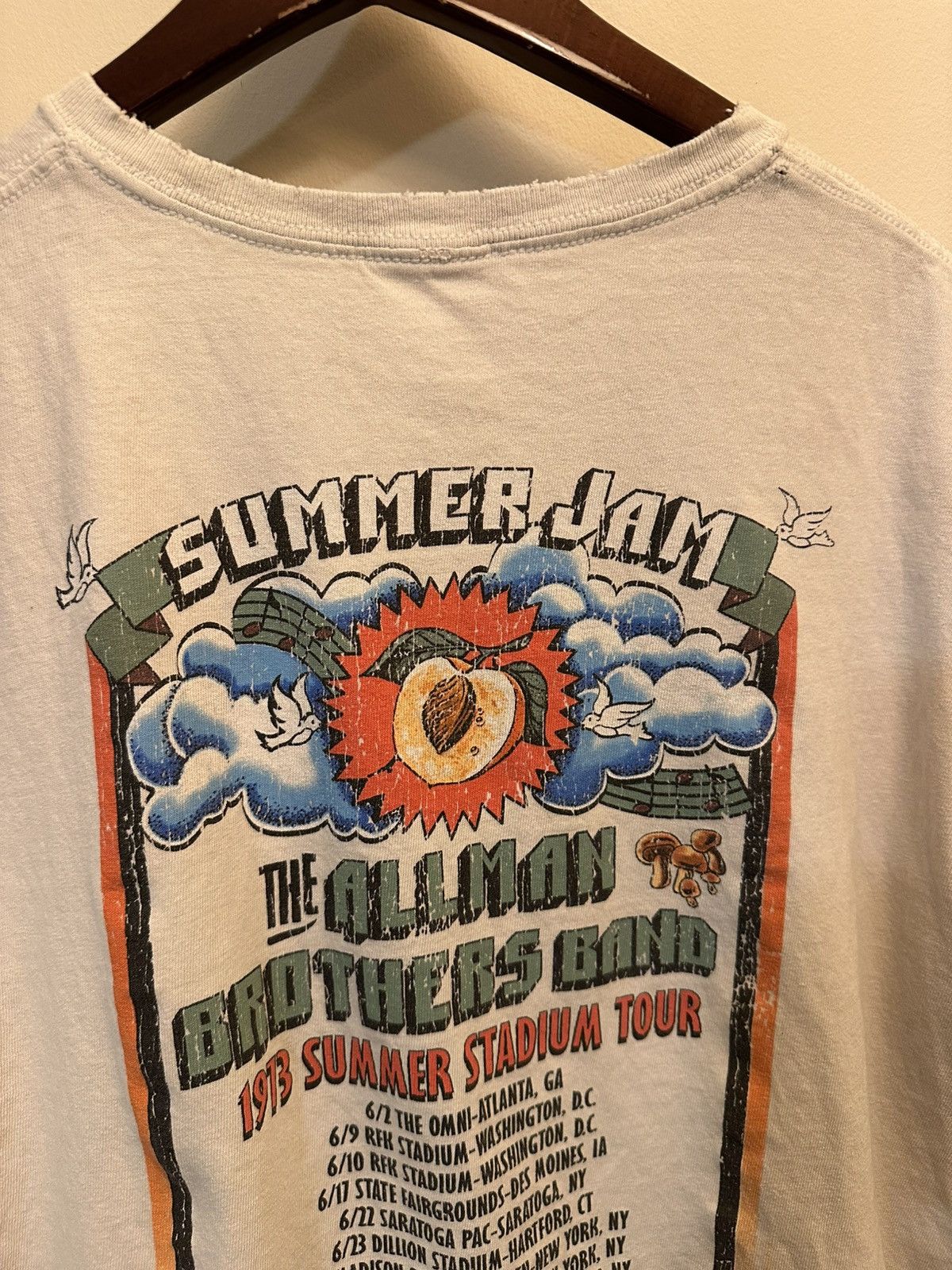 Vintage RARE 70s ALLMAN BROTHER TEE Size US L / EU 52-54 / 3 - 2 Thumbnail